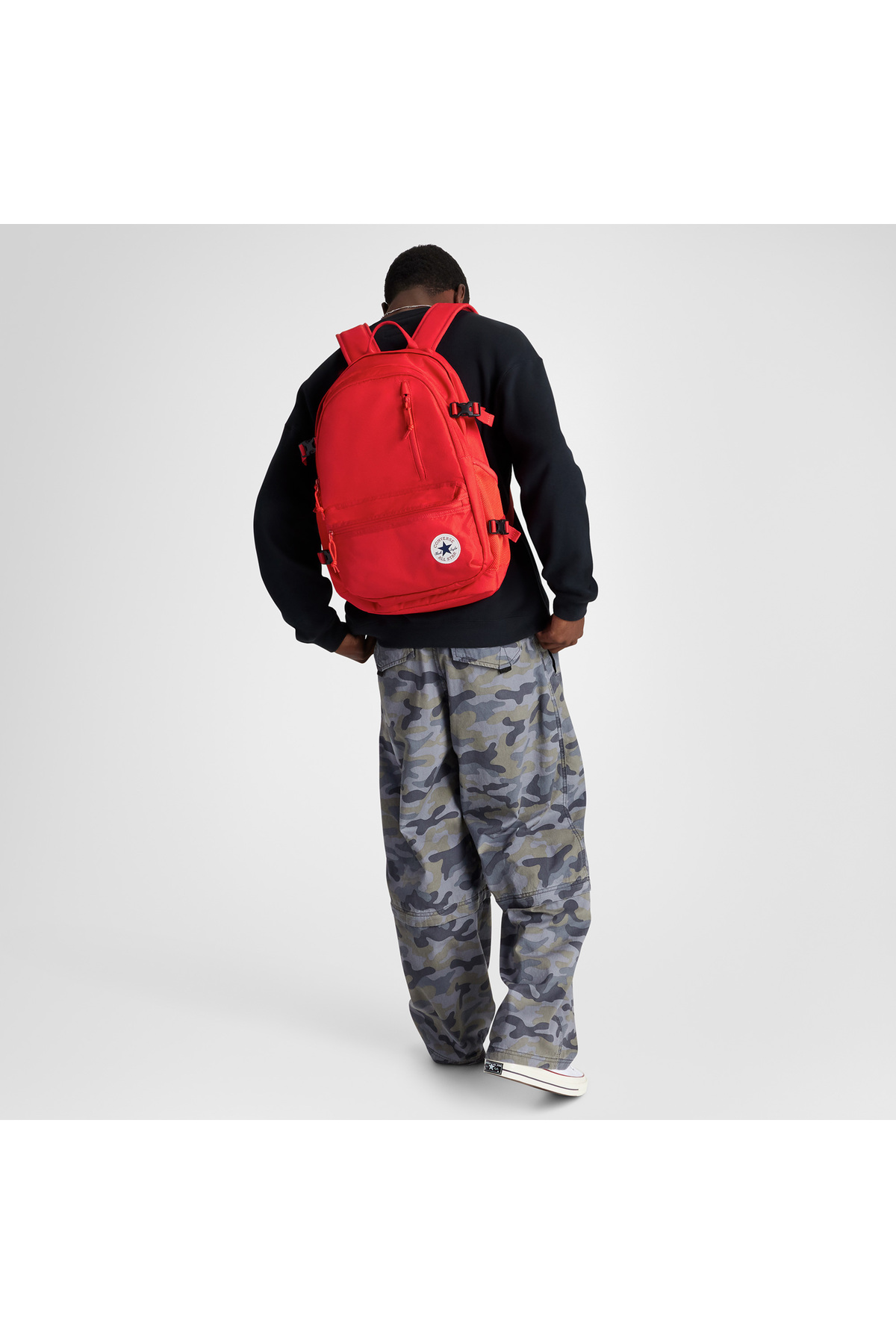 Converse  Straight Edge Unisex Kırmızı Sırt Çantası - Görsel 7