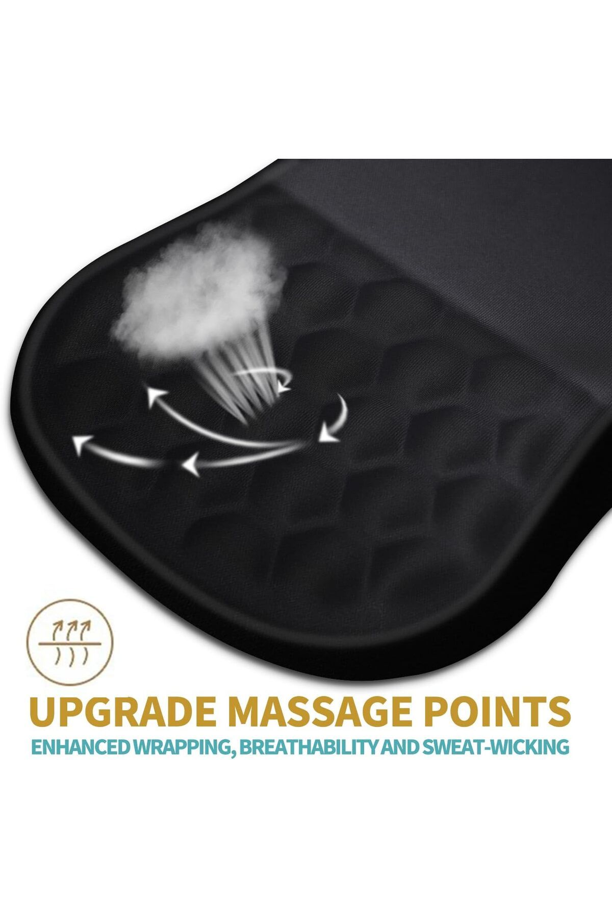 erorex-Ergonomic Mouse Pad Wrist Support With Massage Design Wrist Rest Pain Relief Mousepad With Memory 2