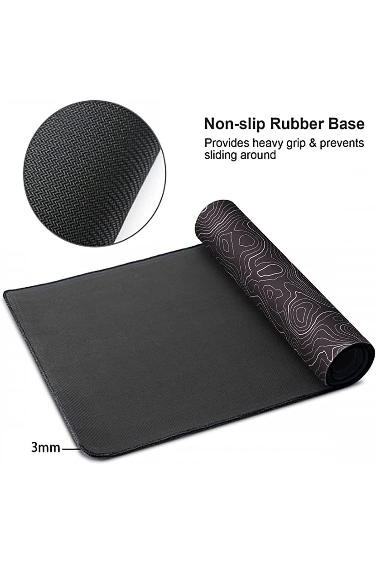 erorex-Large Mouse Pad Mat 35X17 In Extended Xxxl Gaming Mouse Pad With Non Slip Rubber Base Background 3