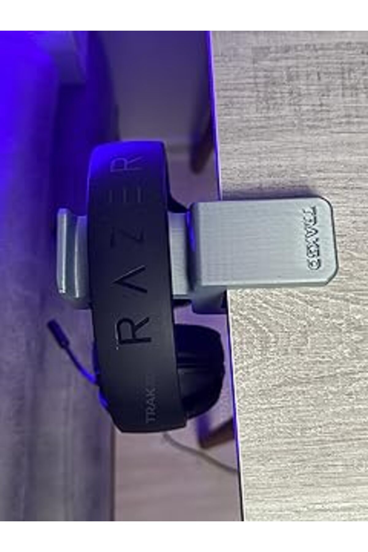 mivento Trak3D Premium Asılabilir Kulaklık Standı Beyaz
