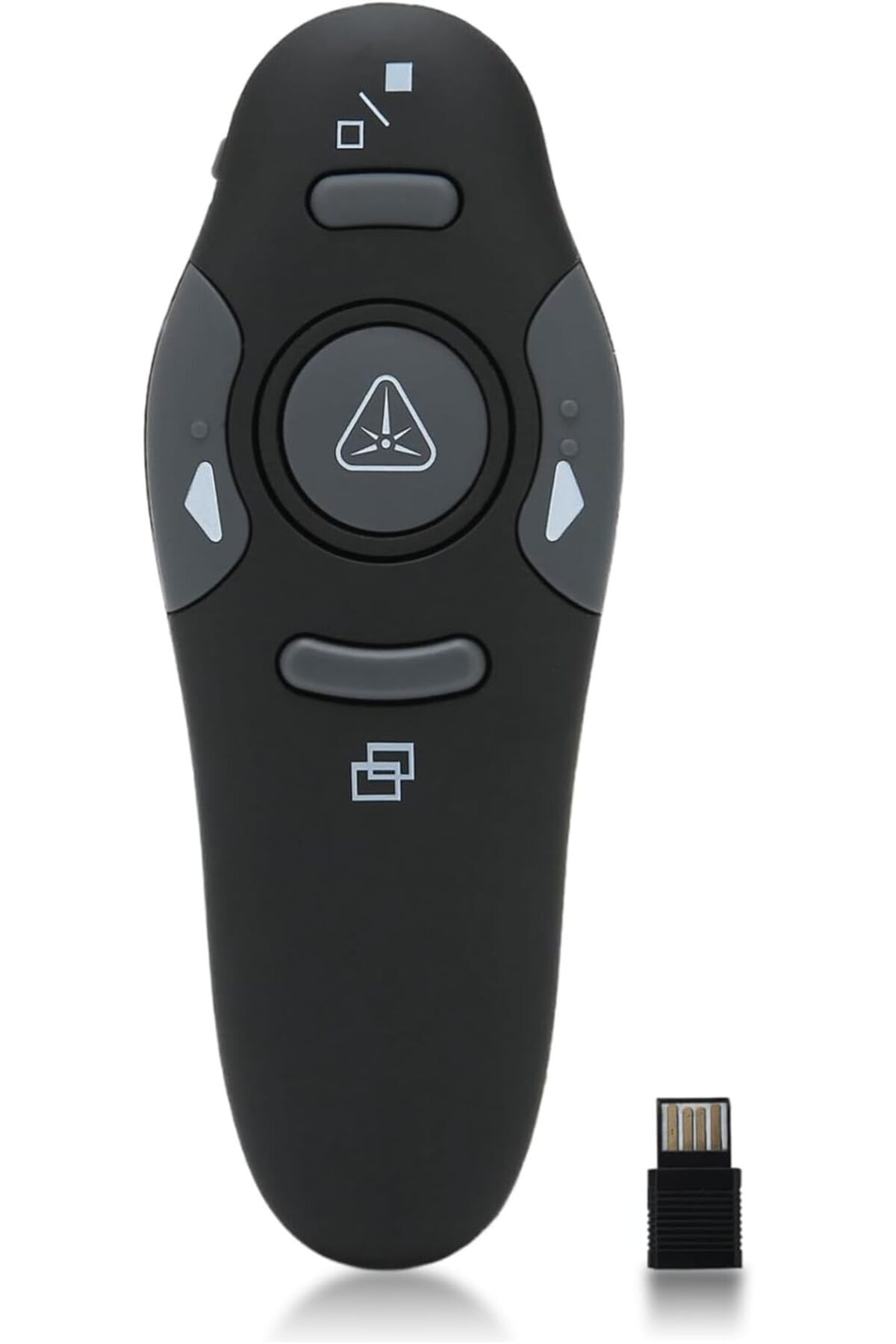 erorex-Presentation Clicker Ergonomic Wireless Presenter Remote With Usb Wireless Receiver Ppt Powerpoint 1
