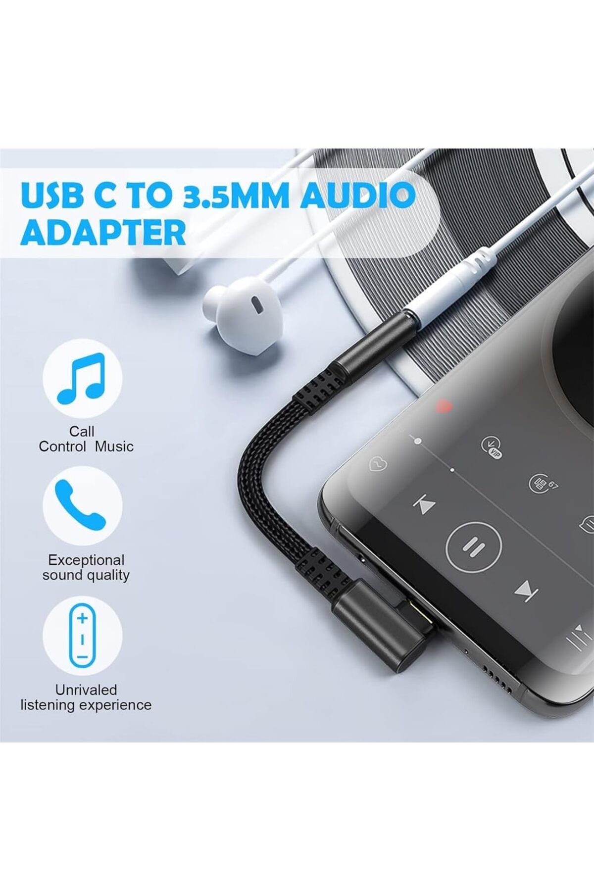 erorex-Wireless Bluetooth Transmitter Low Latency Bluetooth 5.0 Audio Adapter For Connecting Wireless 3