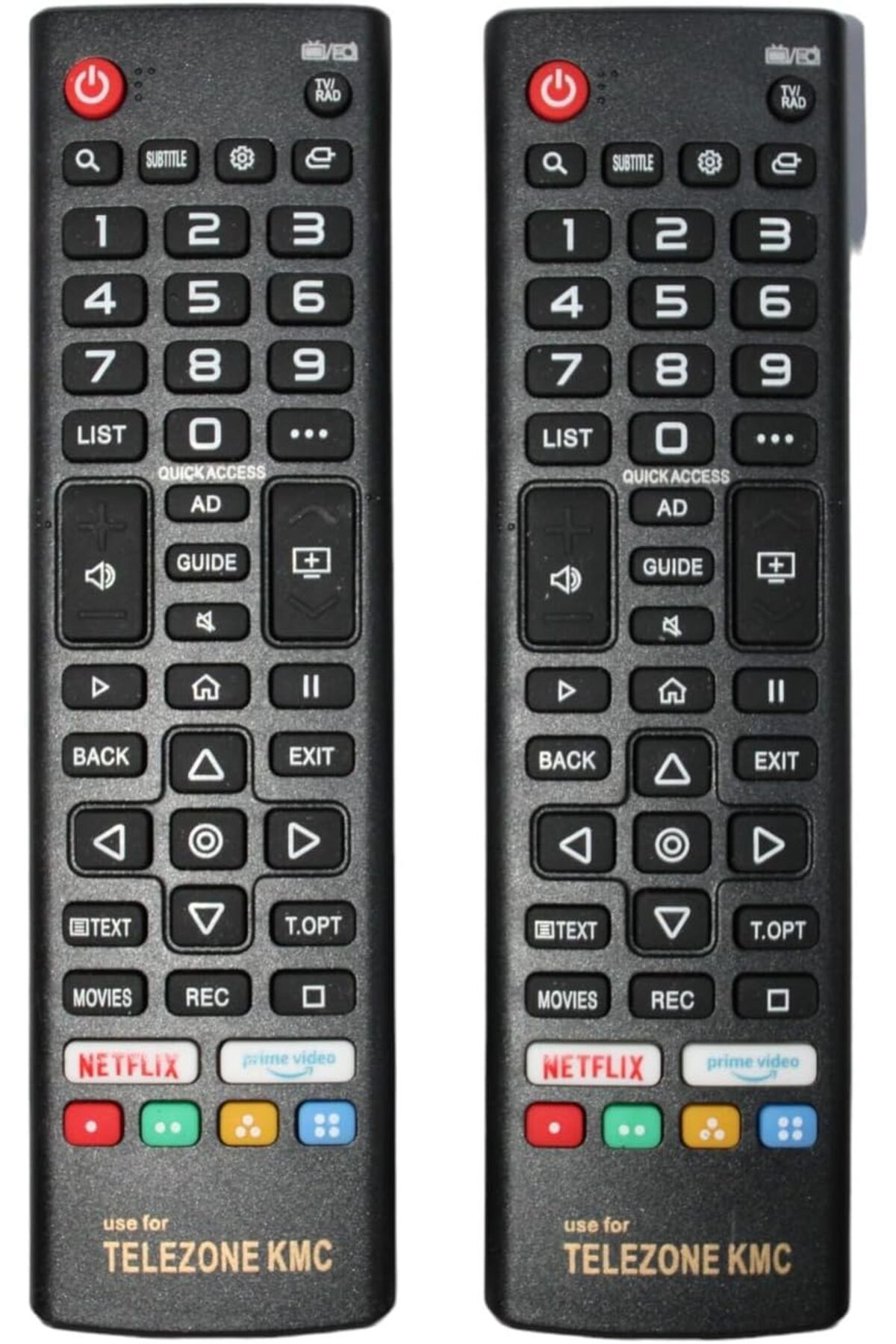 erorex-2 Pack Case For Tcl Rc902V Fmr1 Voice Remote Control Soft Silicone Cover Glow In The Dark With 4