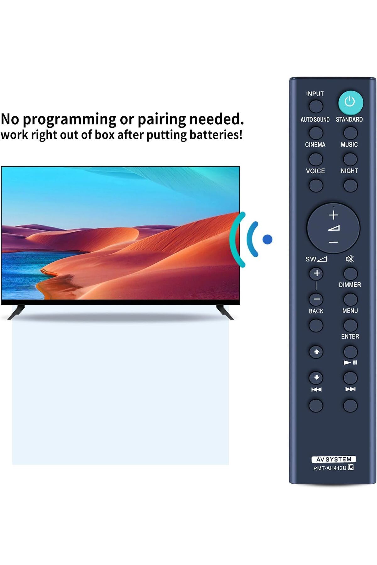 erorex-Rc901V Fmr1 Replaced Ir No Voice Remote Control Fit For Tcl Android Smart Tv 5