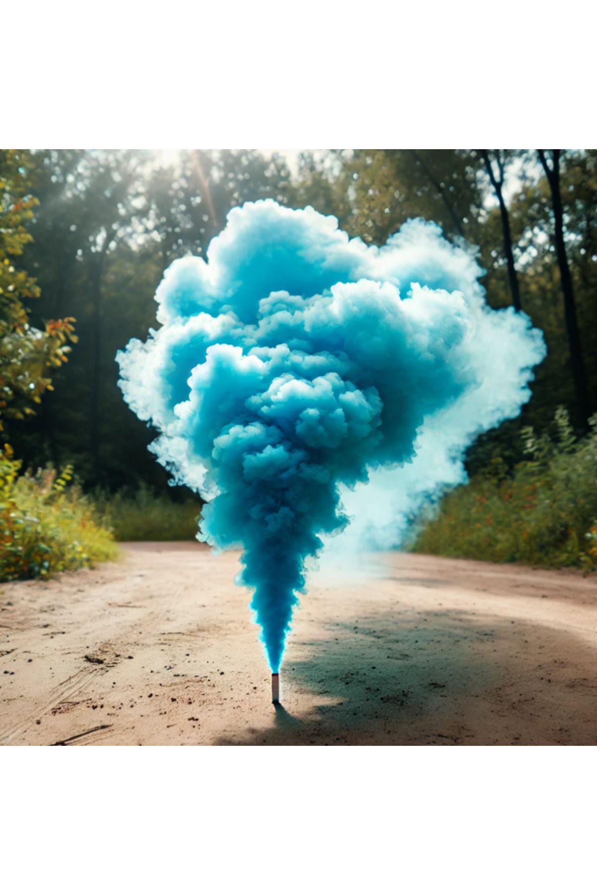 lafazan 2 Adet Bebek Cinsiyeti Belirleme Partisi Sis Duman Bombasi Gender Reveal MAVİ