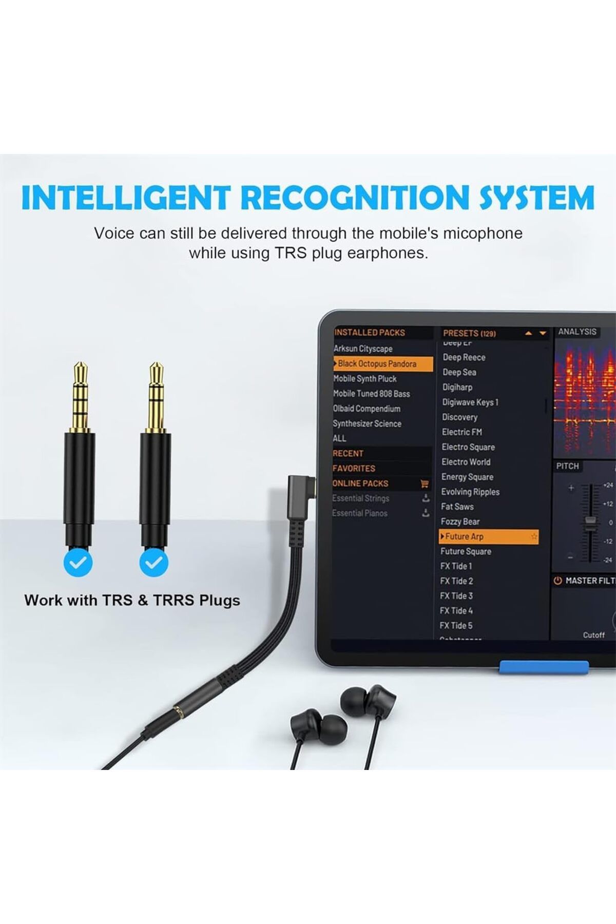 erorex-Wireless Bluetooth Transmitter Low Latency Bluetooth 5.0 Audio Adapter For Connecting Wireless 5