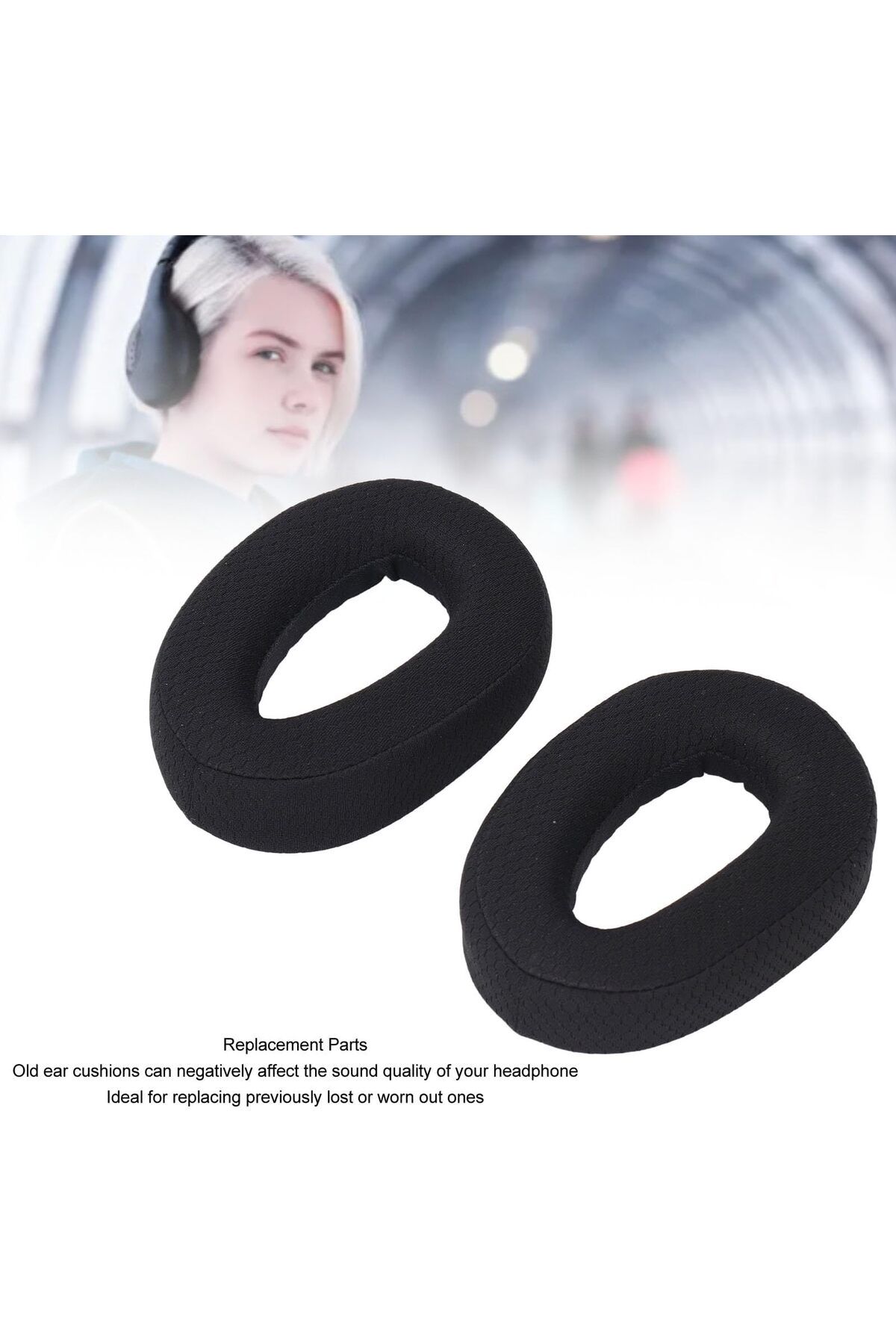 erorex-وسائد أذن بديلة من إسفنج الذاكرة الناعم لسماعات الرأس Logitech G435 Lightspeed اللاسلكية 3
