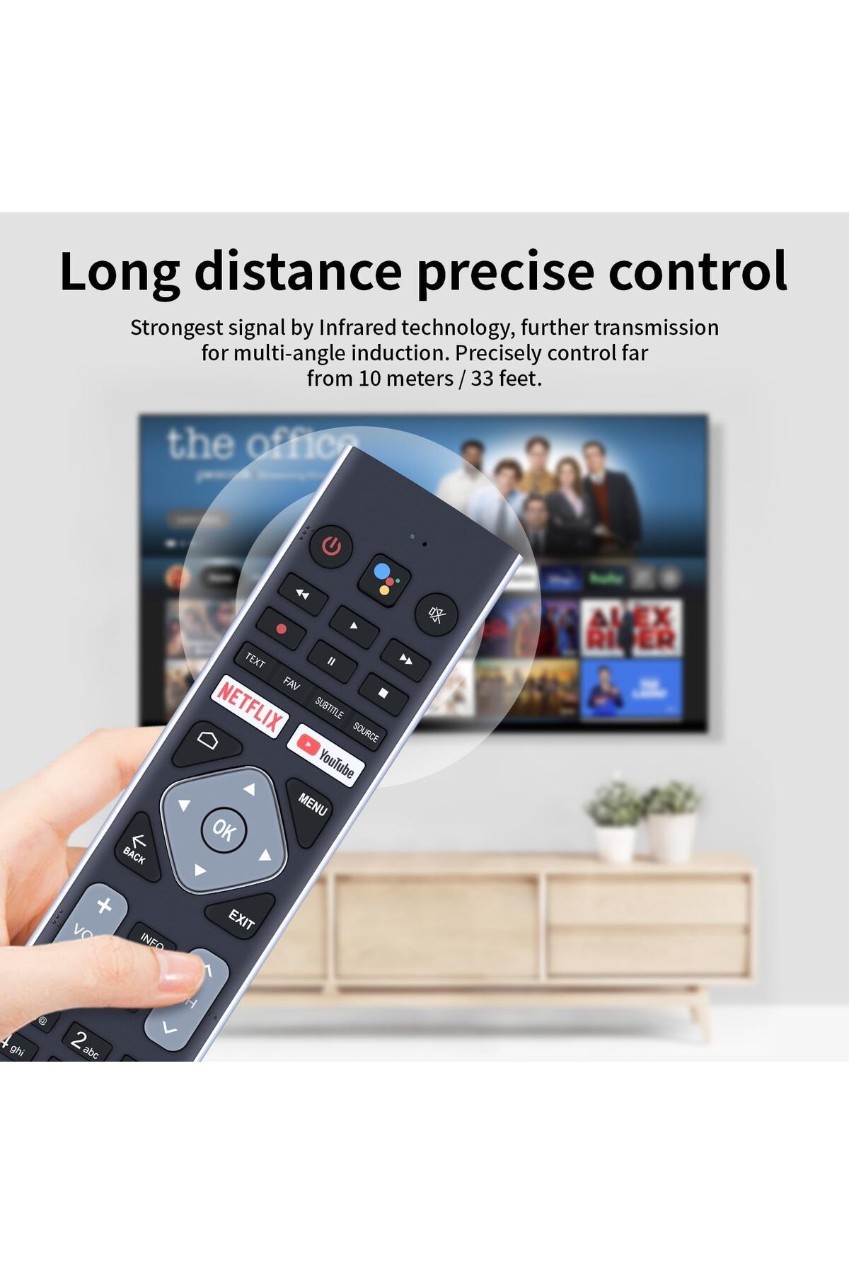erorex-Replacement Remote Control Controller For Android Tv Box Mxq Mxq Pro Mxq 4K M8S M8N T95 T95M T95N 3
