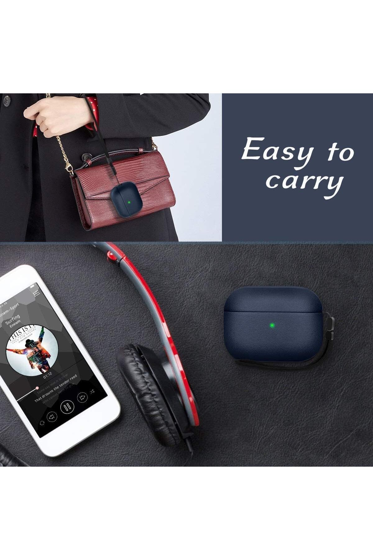 erorex-جراب صلب متوافق مع جراب Galaxy Buds Fe 2023 وBuds2 Pro 2022 وGalaxy Buds 2 2021 5