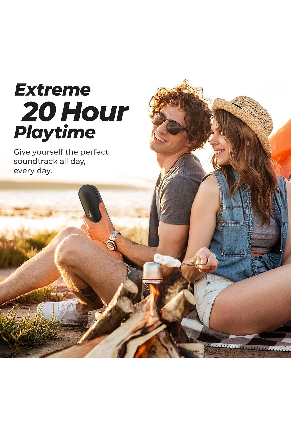 erorex-مكبر صوت Stormbox Flow Bluetooth Speaker محمول مع Xbass Playtime 30H مكبر صوت لاسلكي IP67 4
