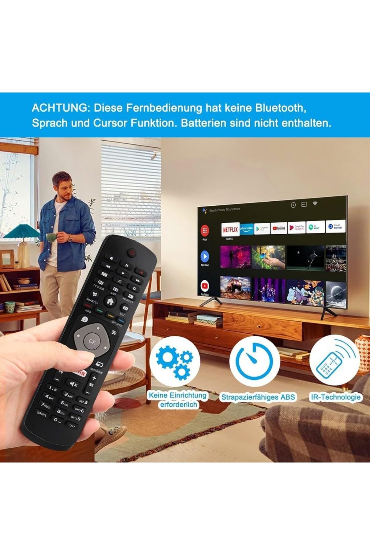 erorex-جهاز تحكم عن بعد عالمي للتلفزيونات LCD LED مع وظائف كاملة 3