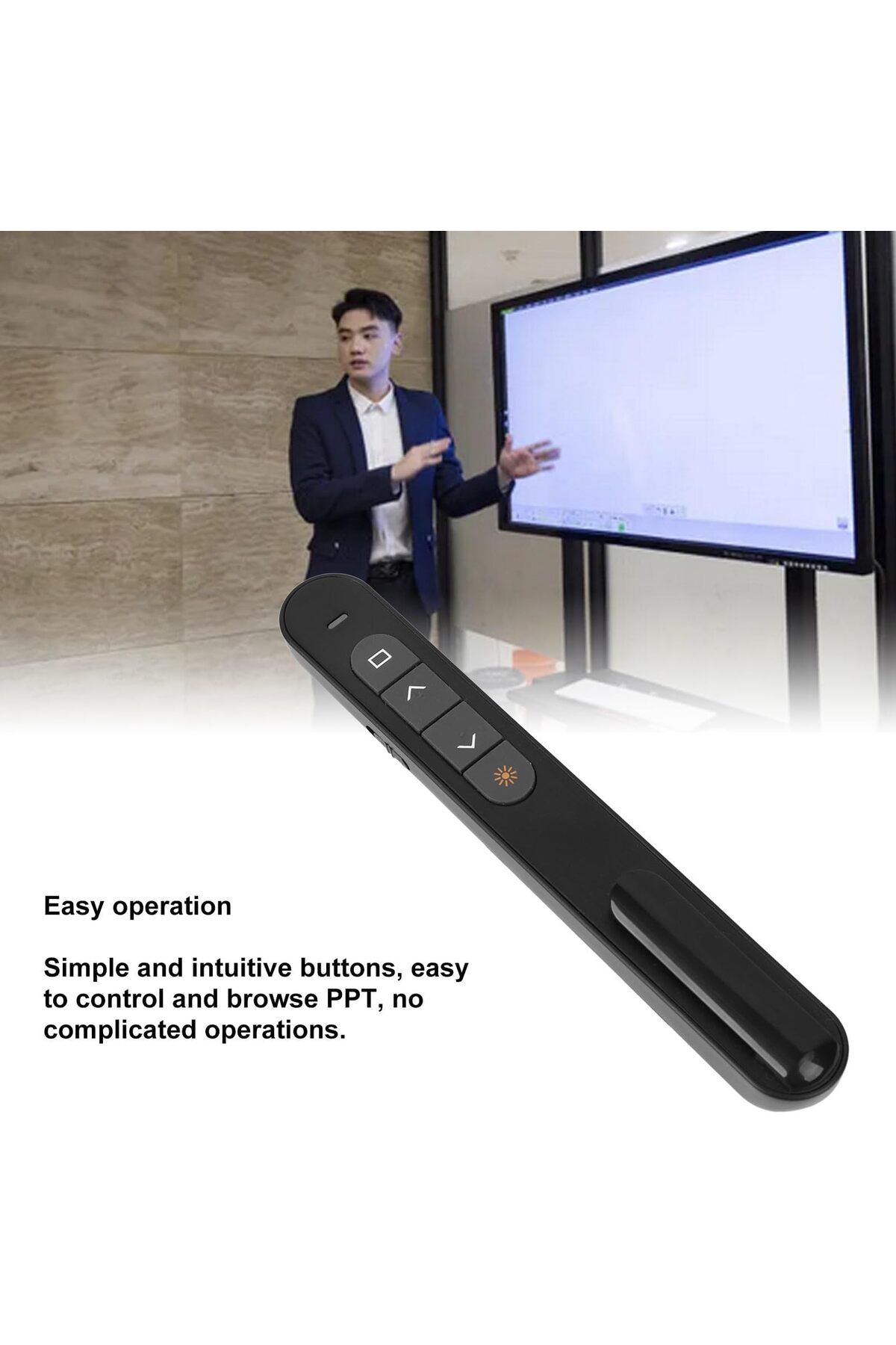 erorex-مؤشر عرض تقديمي، جهاز تحكم عن بعد لاسلكي، باوربوينت، أوفيس 2
