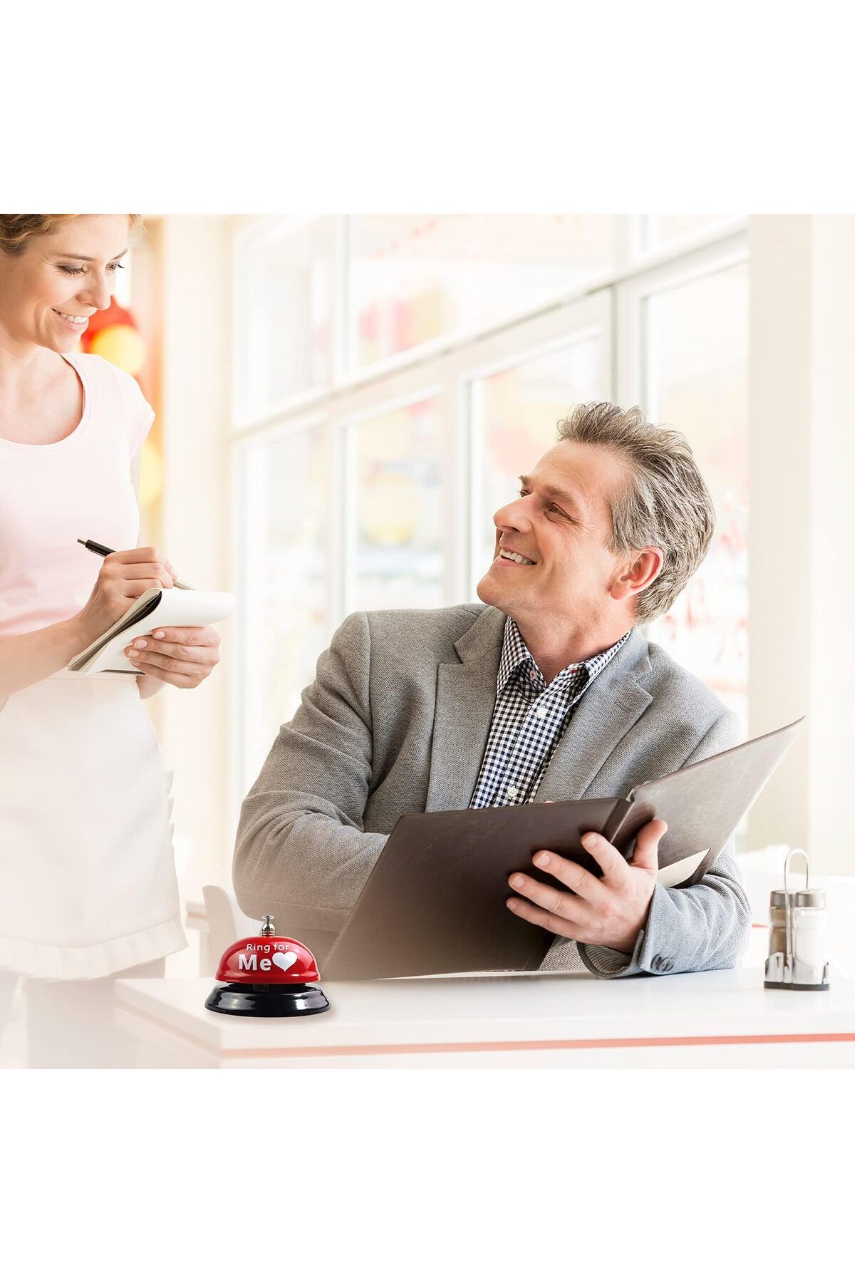 erorex-جرس نداء من قطعتين، جرس يدوي، جرس خدمة، جرس نداء خدمة، جرس استقبال، جرس استقبال 6
