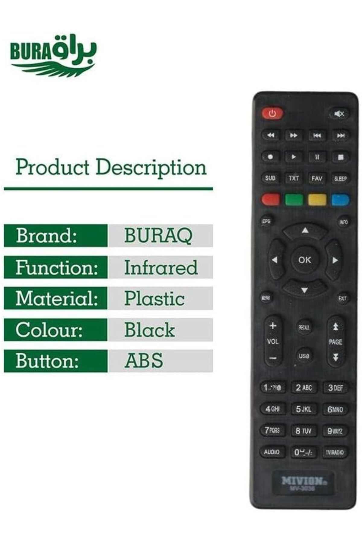 erorex-Remote Control For Dansat Smart Startrack Onix Grace Felexy Impex G Ten Lcd Led 2