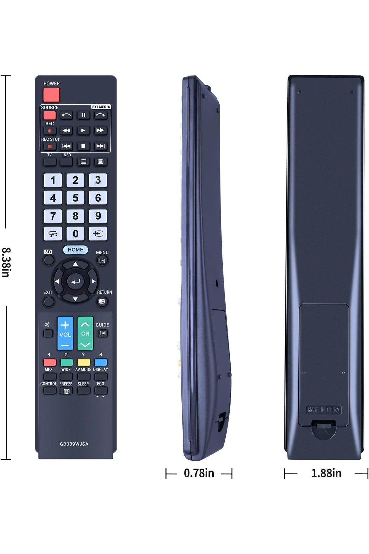 erorex-جهاز تحكم عن بعد بديل لجهاز العرض الذكي المحمول الصغير Anker Nebula Capsule ‎D4111 7