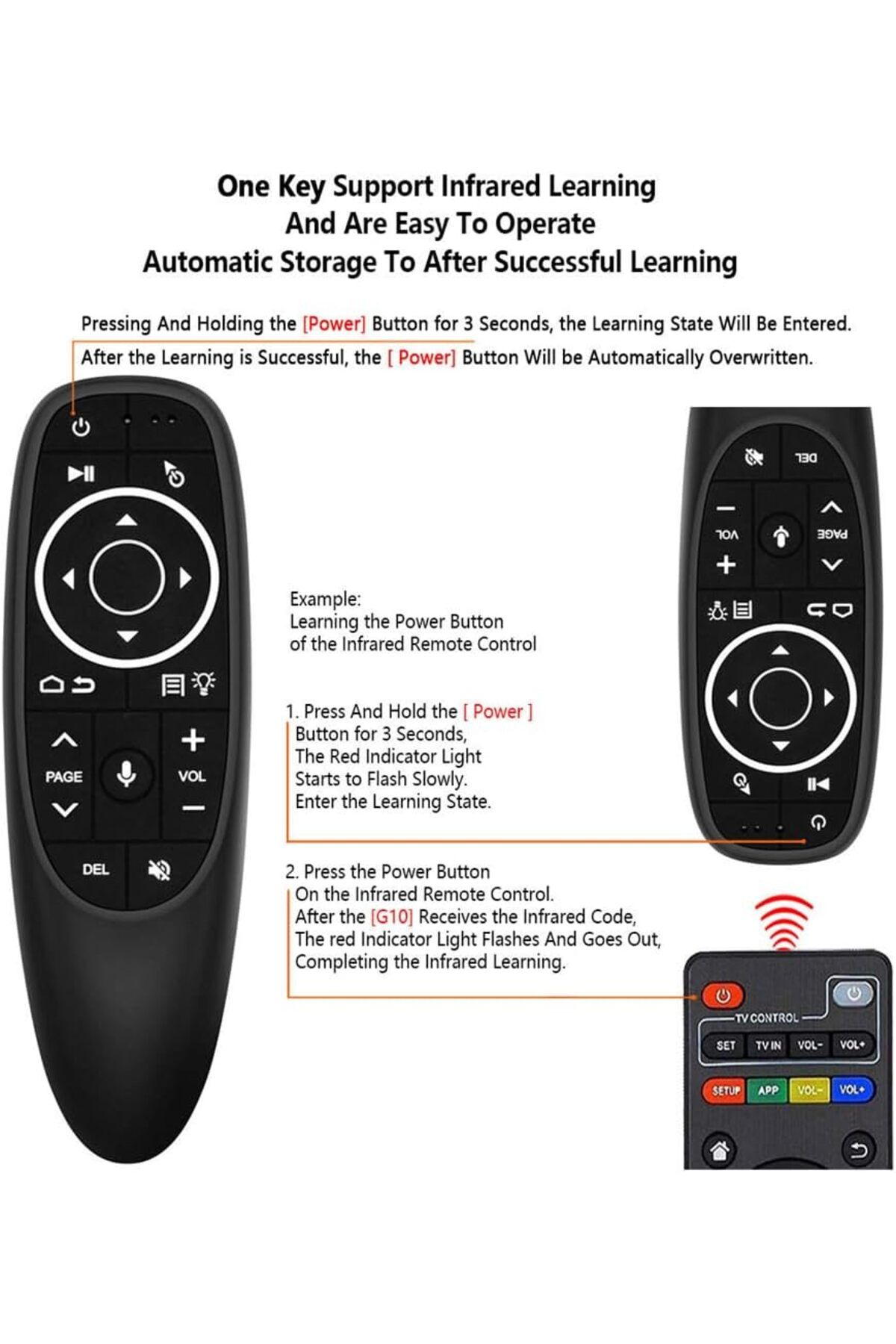 erorex-Ir Blaster Universal Remote Controller Compatible For Tv Setbox Air Conditioner Ac And More Compact 4