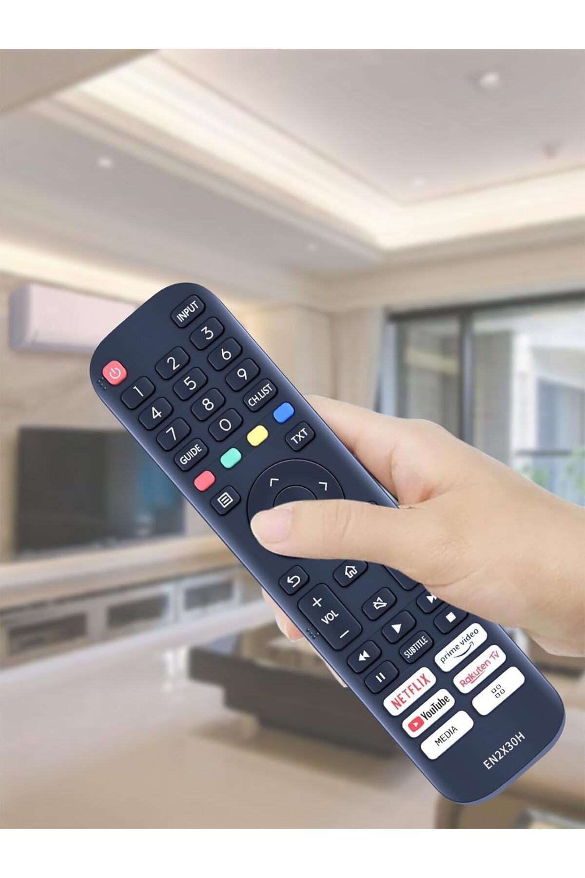 erorex-Universal Replacement Remote Control Compatible With Dansat Telezone General Dan 5