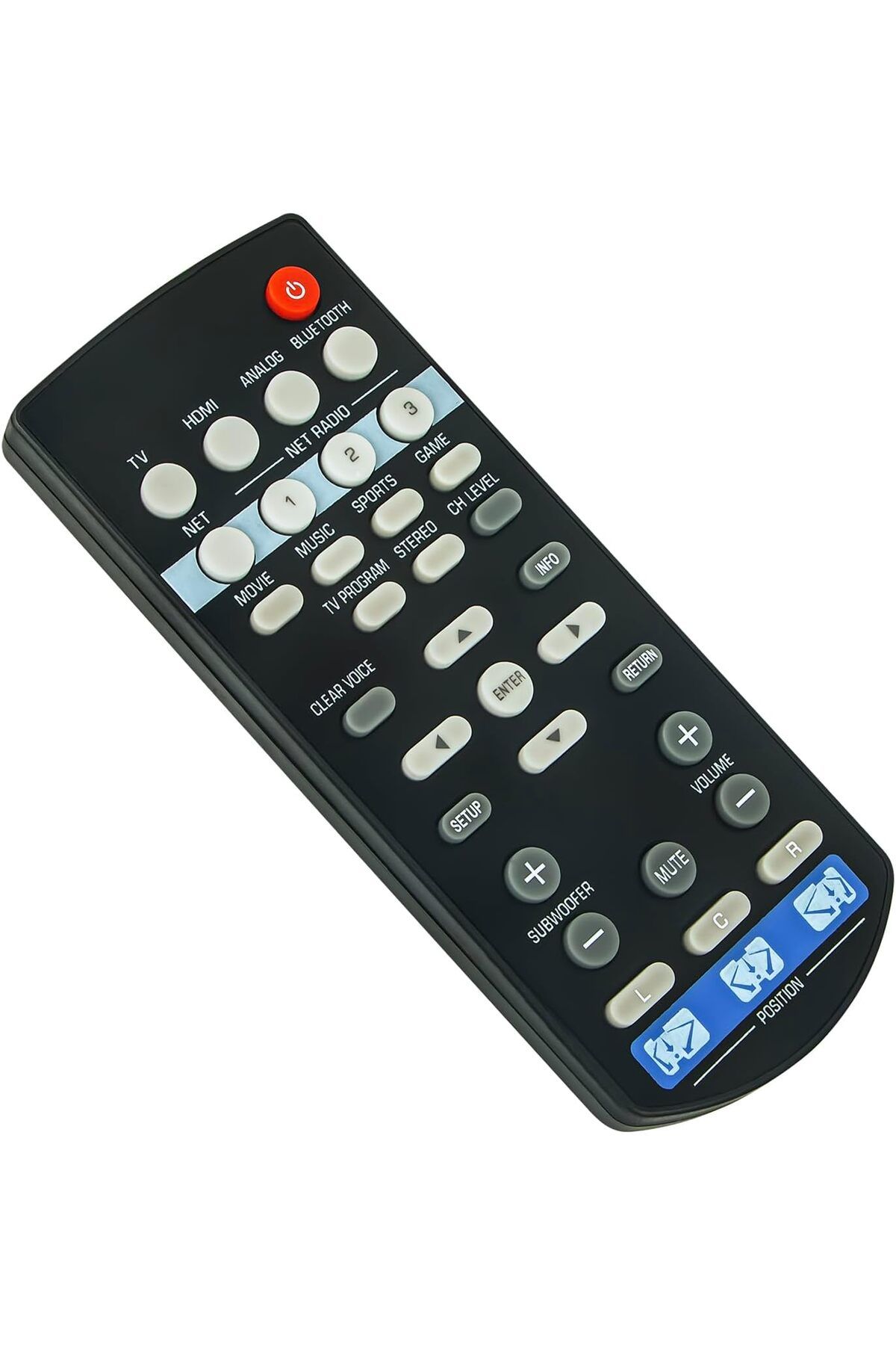 erorex-Tr621 Replaced Remote Control Fit For Retekess Tr621 Cd And Cassette Player Combo Portable Boombox 4