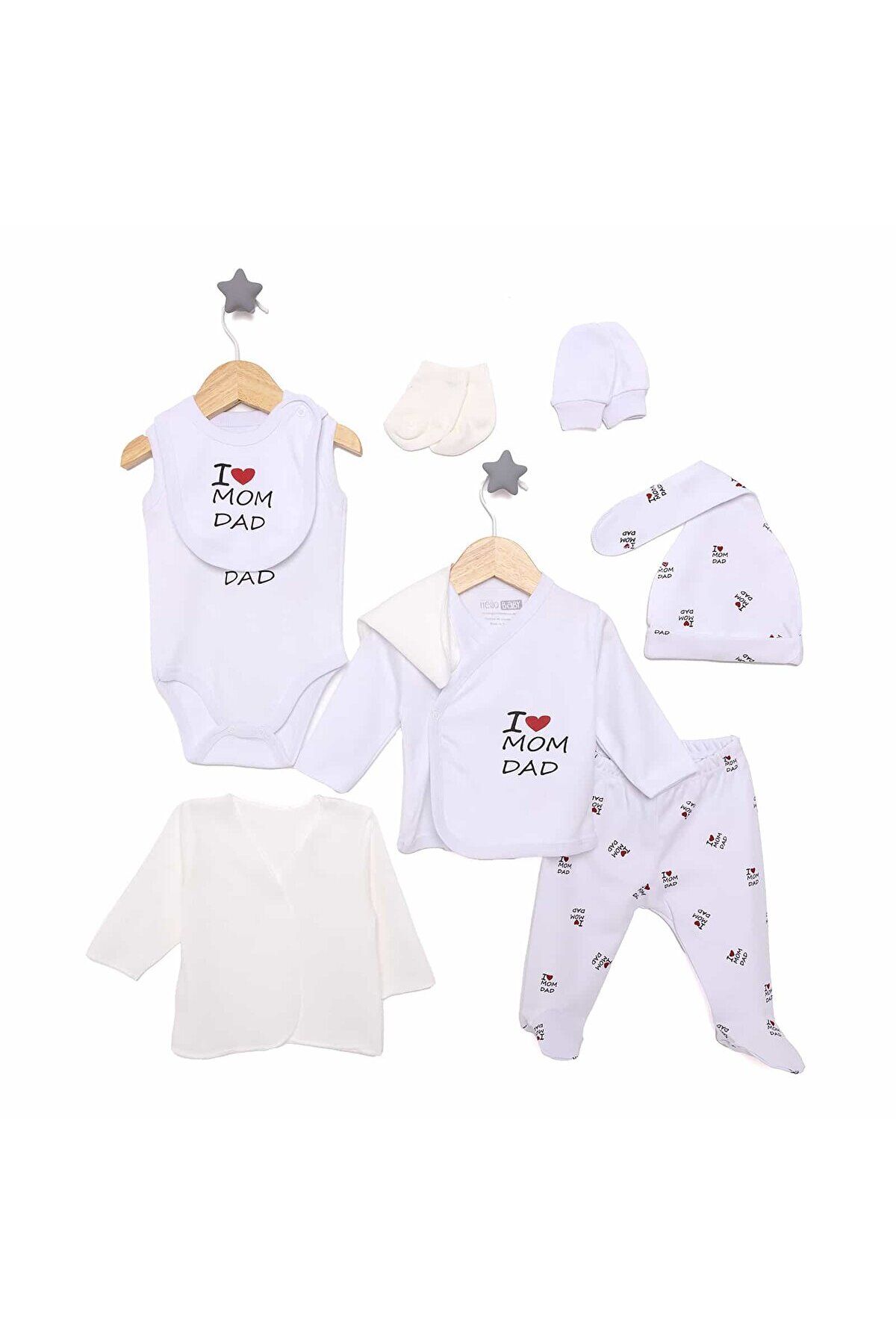 HelloBaby Newborn I Love Mom Dad Girl 10 Pack Hospital Release Baby Girl ebebek Hello Baby