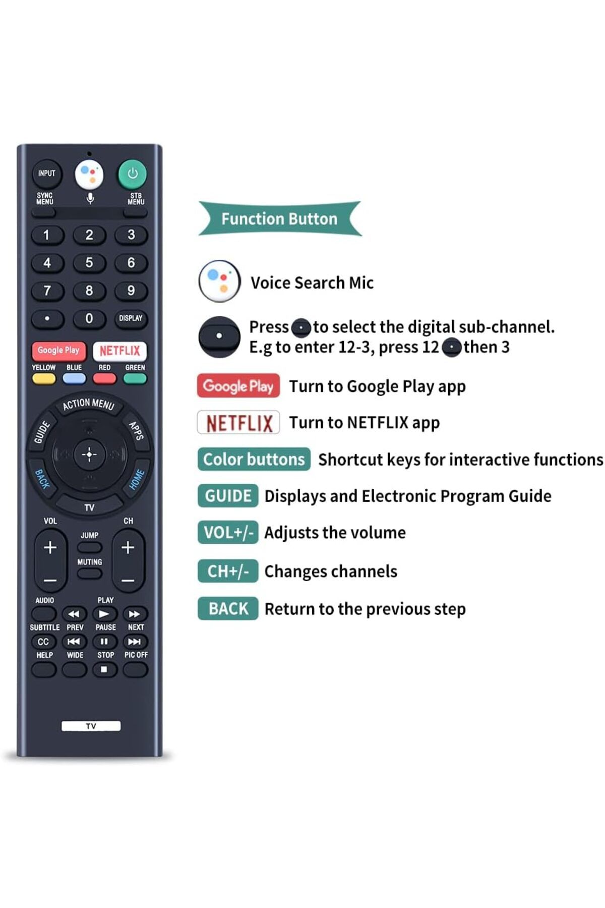 erorex-جهاز تحكم عن بعد بديل Rg70A Bgef مناسب لمكيف الهواء Midea Rg70A Bgef Rg70C Bgef Rg70E 4