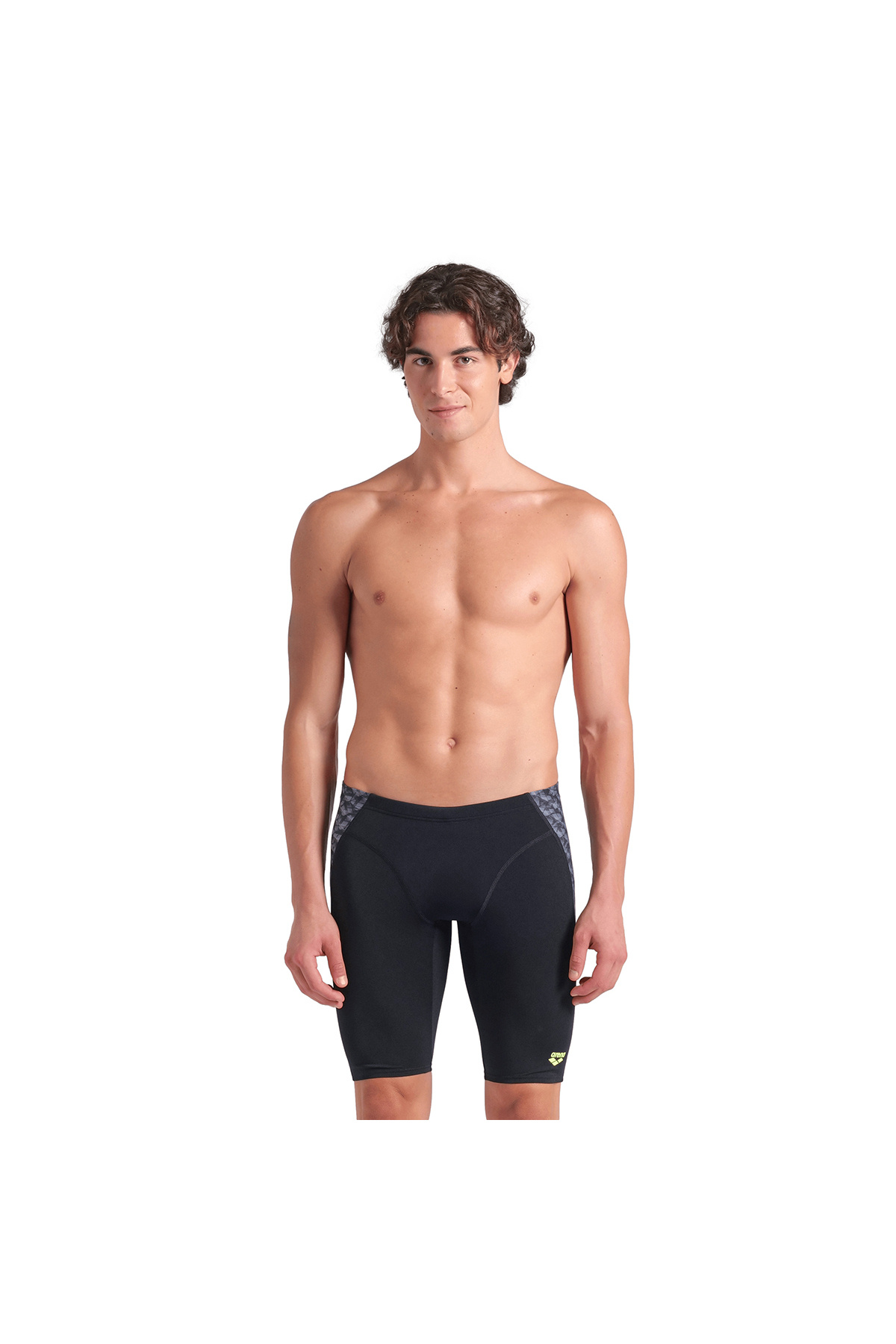 ARENA Monogram Swim Jammer Erkek Siyah Yüzücü Mayosu 009079550
