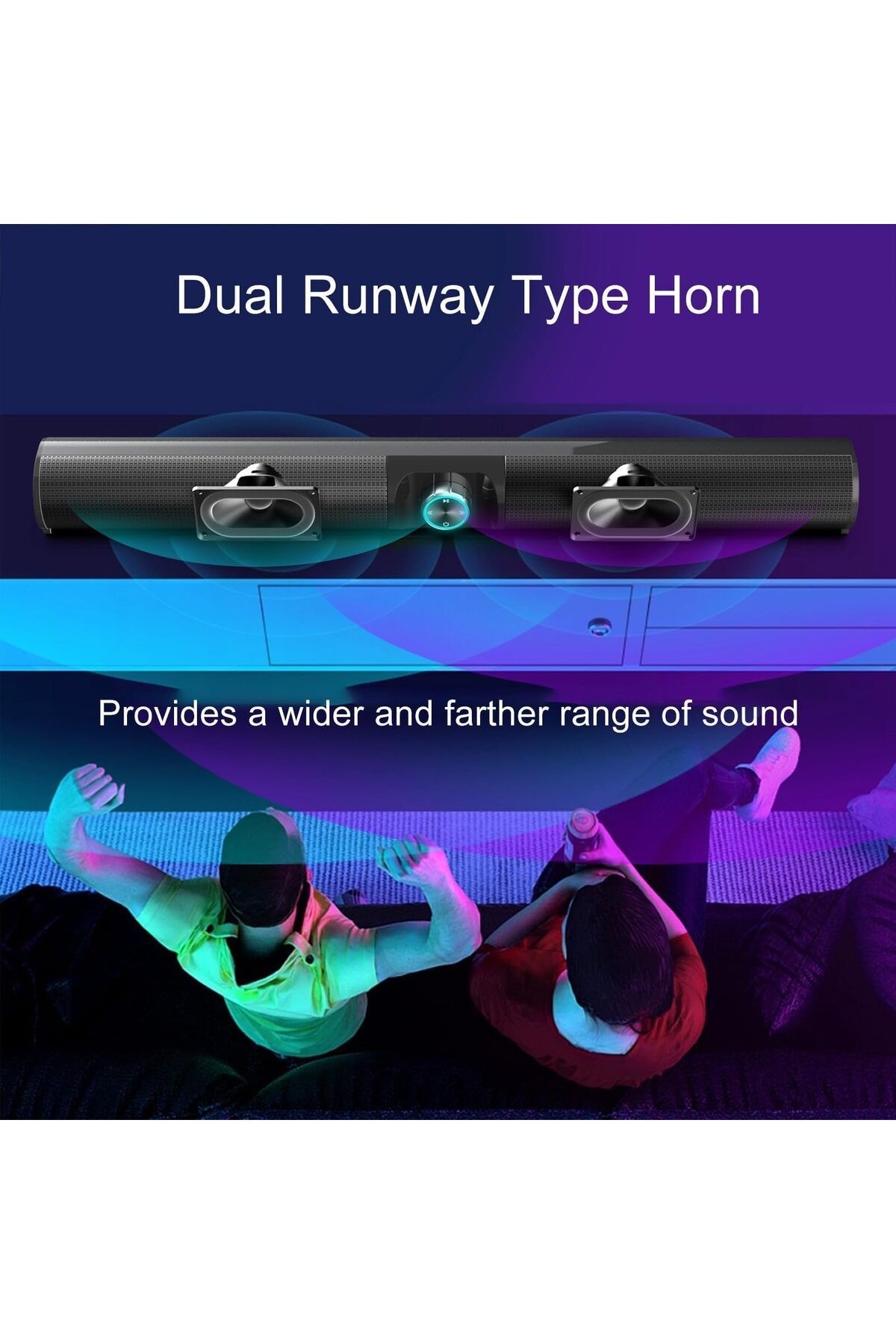 erorex-2.0 Channel Bluetooth Sound Bar Speaker Model No Nsb10 3