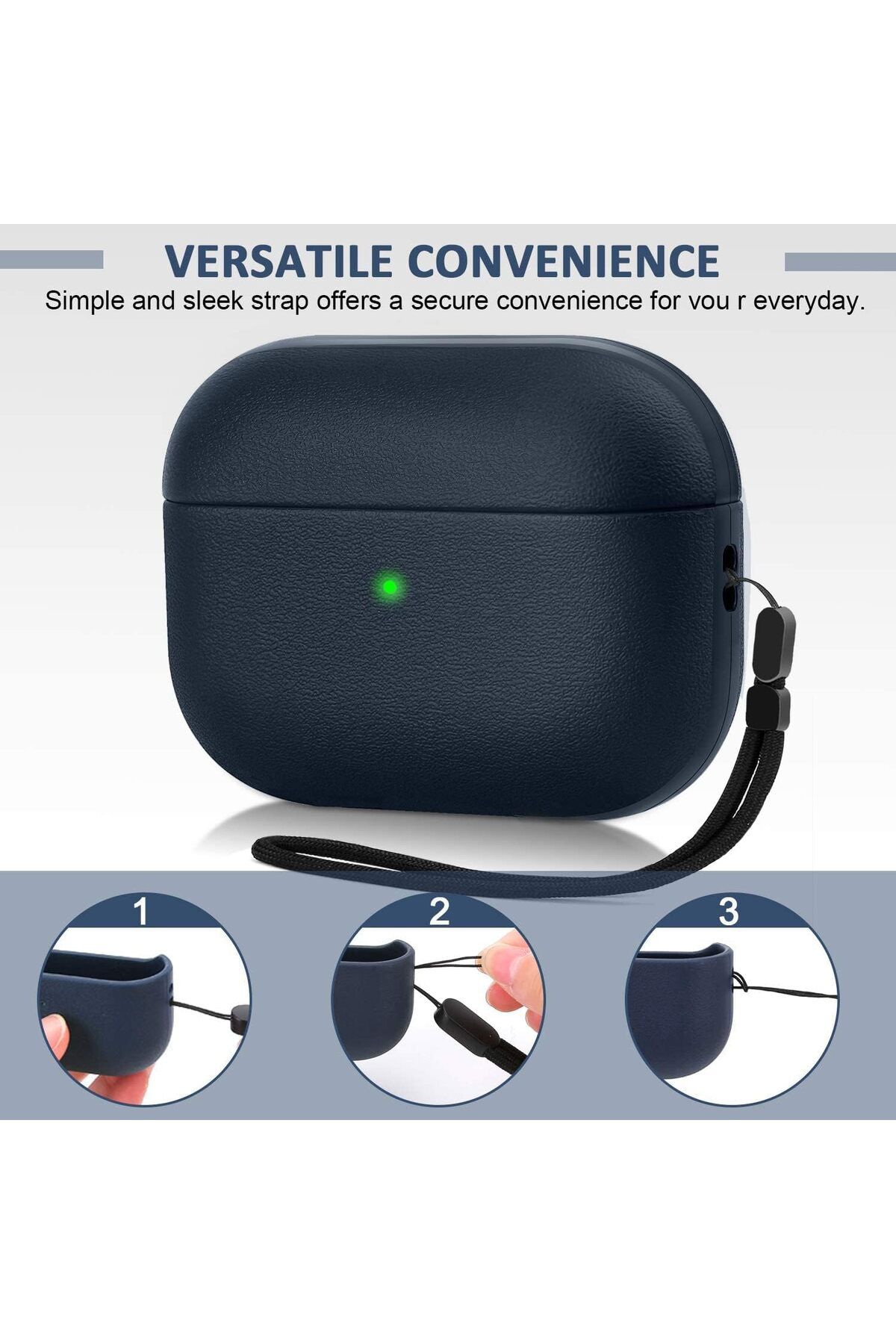 erorex-جراب صلب متوافق مع جراب Galaxy Buds Fe 2023 وBuds2 Pro 2022 وGalaxy Buds 2 2021 3
