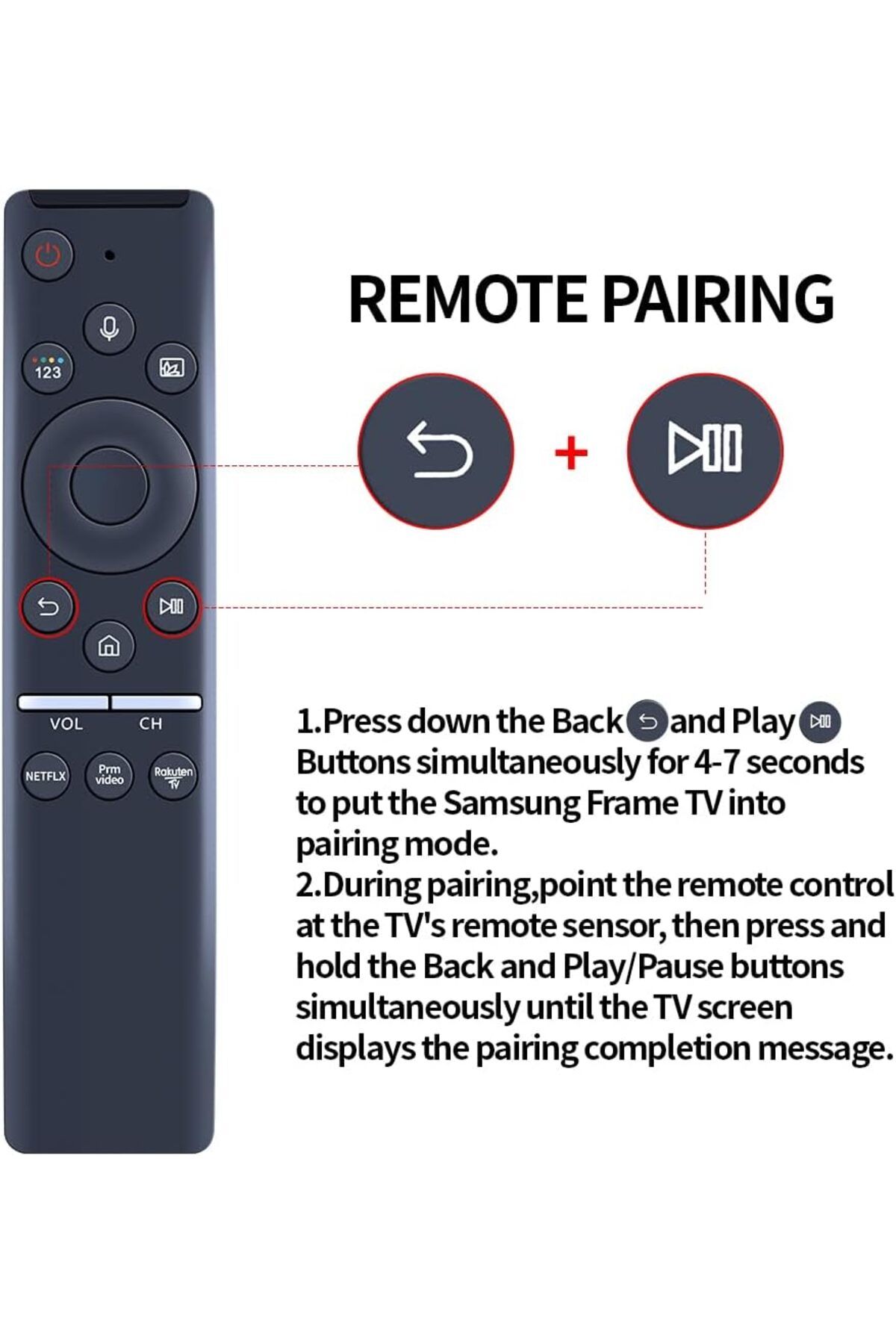 erorex-Smart Voice Replacement Remote Control For Mecool Google G10 Reference And Goolge Chromecast With 4