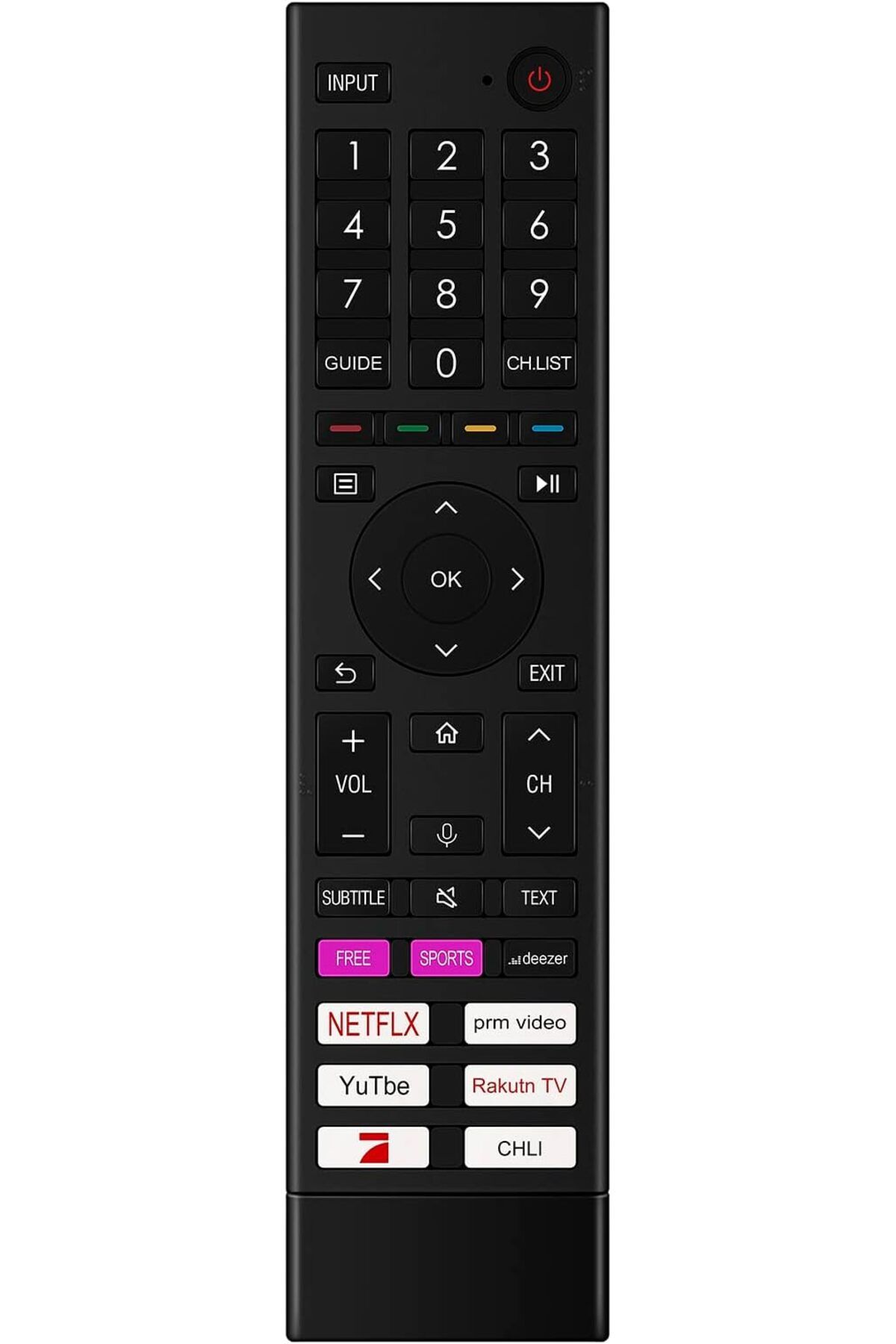 erorex-جهاز تحكم عن بعد بديل En218A8H متوافق مع شريط الصوت Hisense Hs218 2.1 قناة 2.1 قناة شريط الصوت 1
