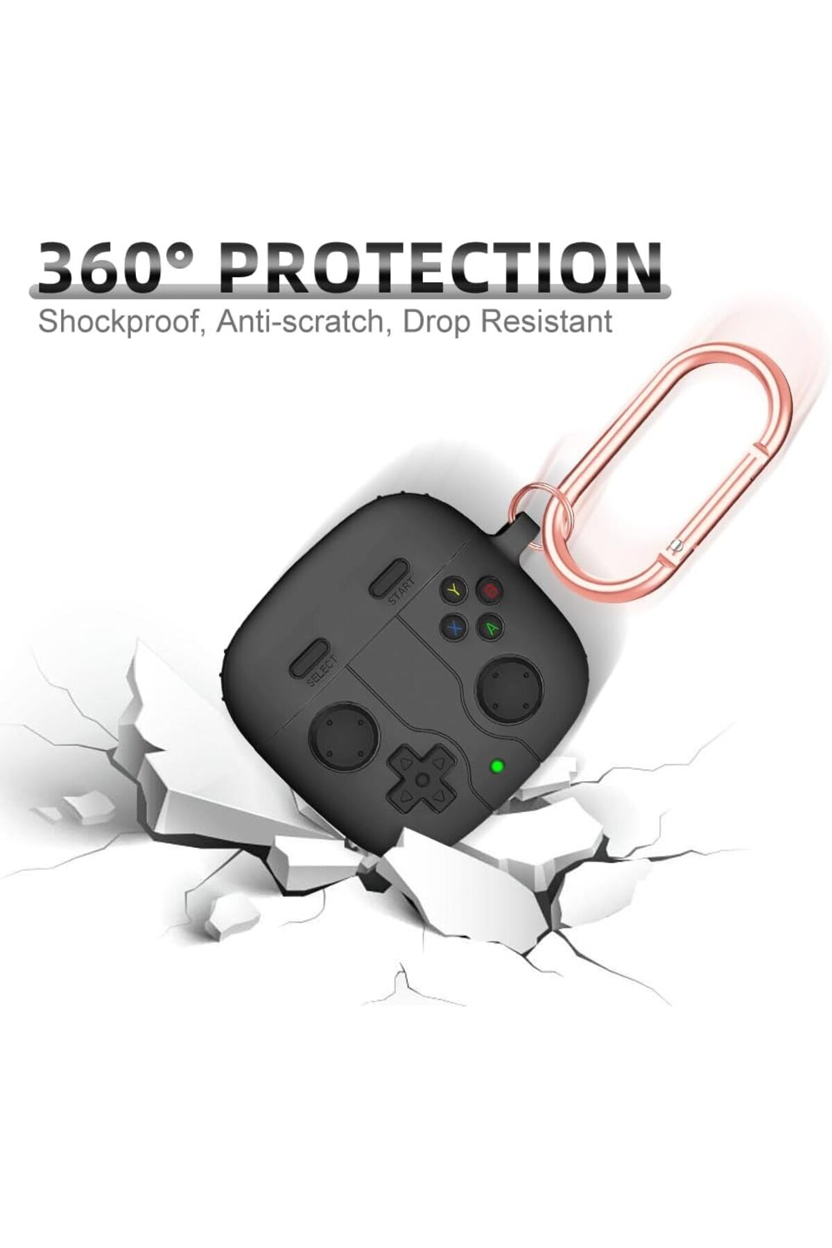 erorex-Protective Cover For Huawei Freebuds Pro 3 Case Cool Video Game Controller Shape Anti Scratch 3