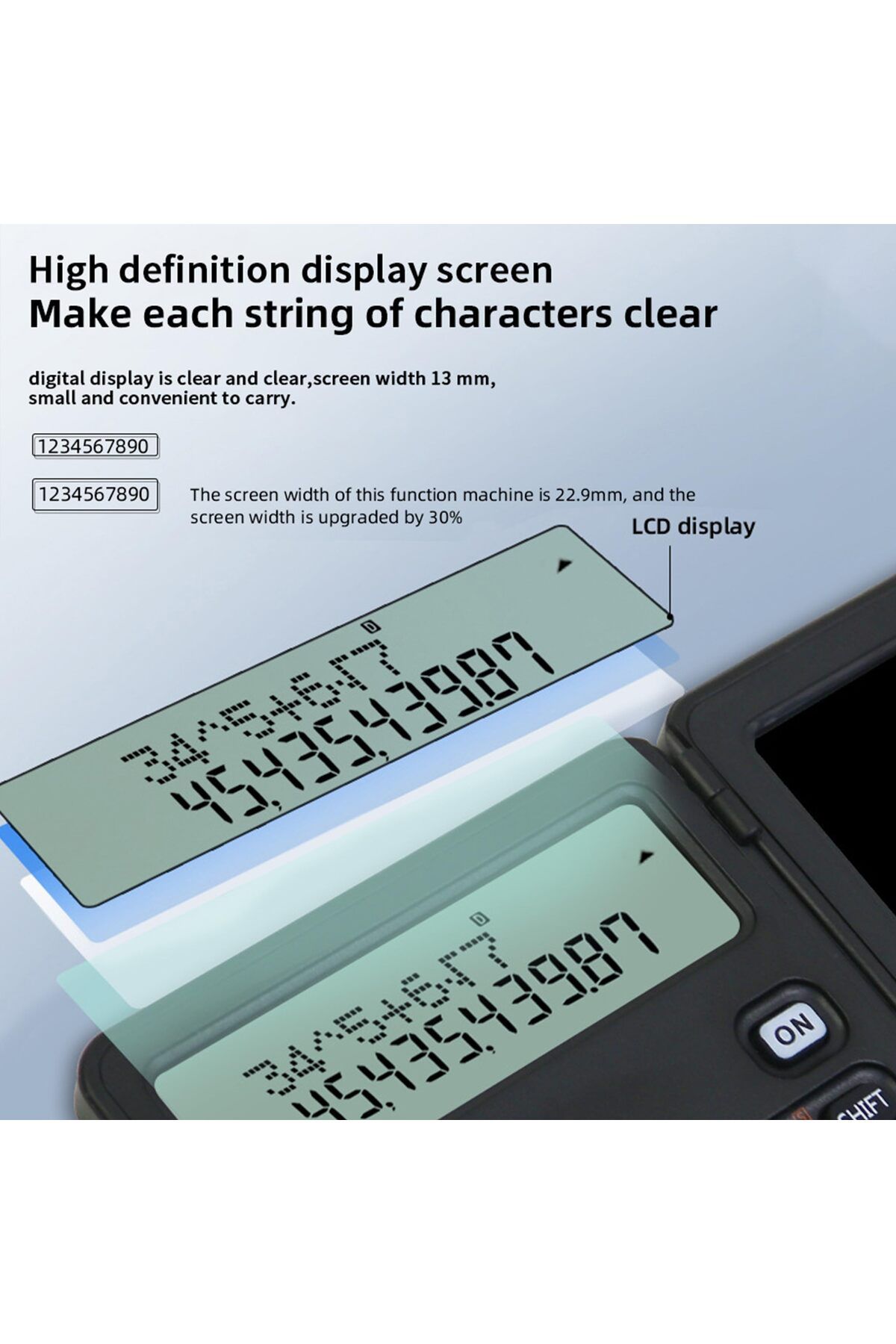 erorex-2In1 Scientific Calculator With Lcd Writing Tablet Lcd Basic Calculator Notepad Professional 5