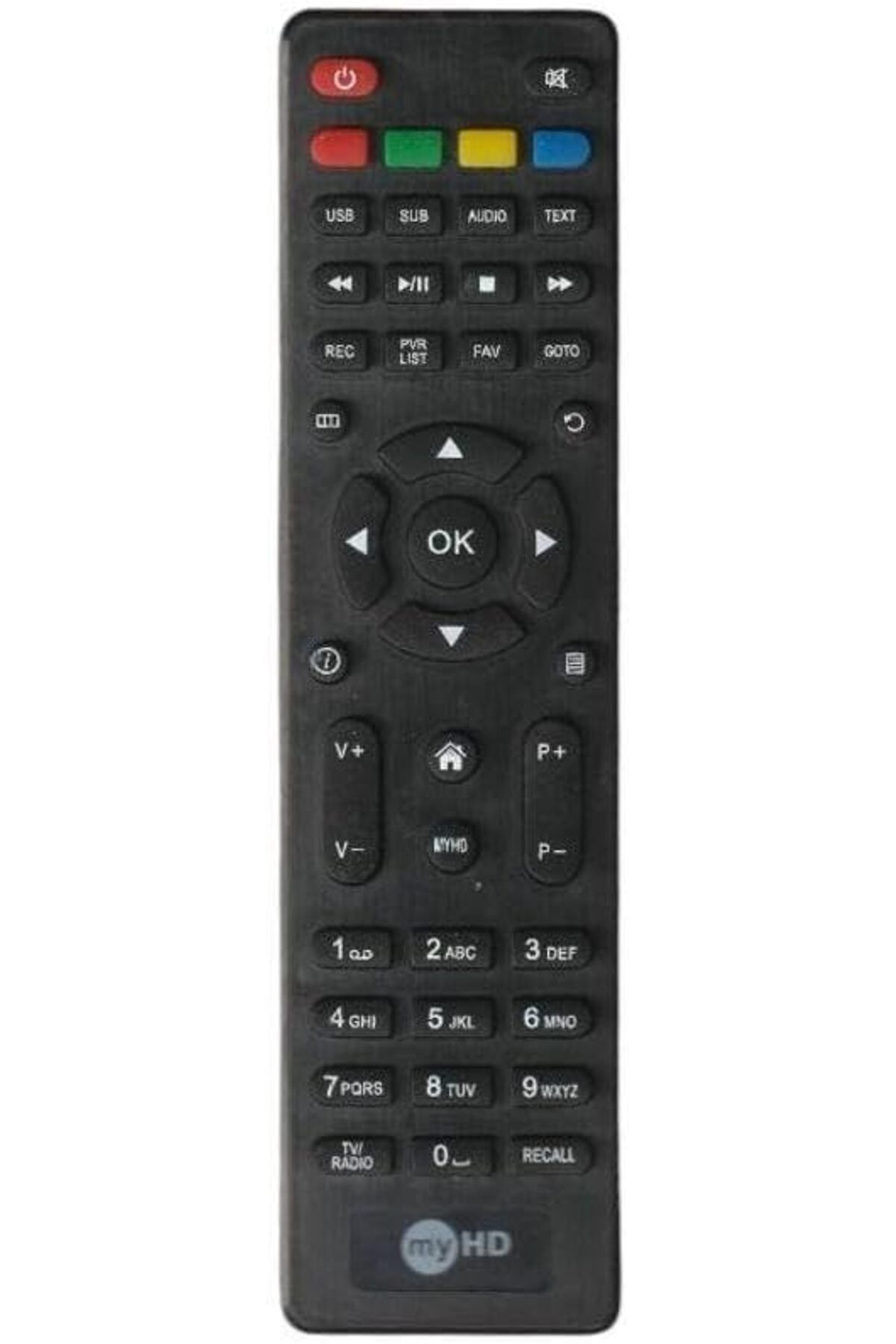 erorex-Istar And Zeed Receiver Remote Replacement Remote Control Compatible For Istar Korea A9000 Plus 1