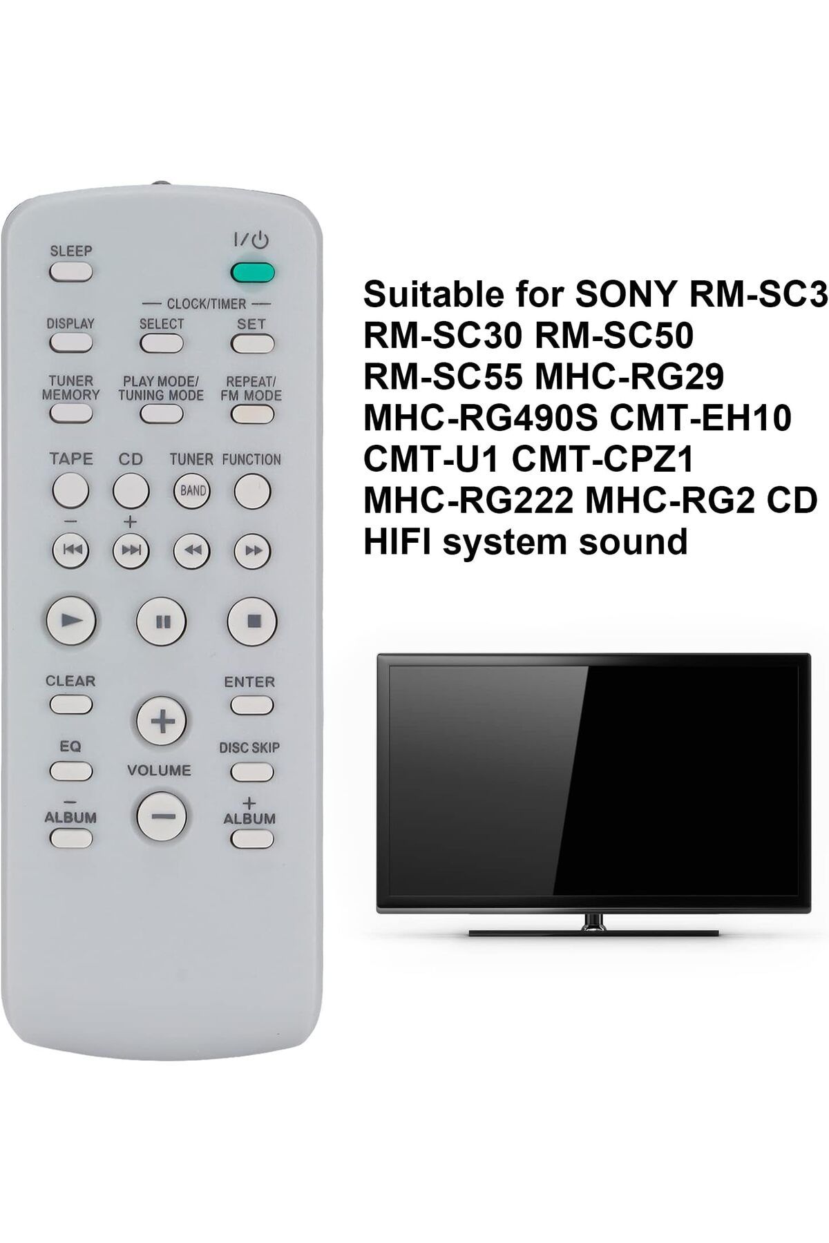 erorex-Rm L1388 Rm 014S++ جهاز تحكم عن بعد عالمي للتلفزيون بشاشة LED LCD وNetflix ووظائف لاسلكية ذكية 4