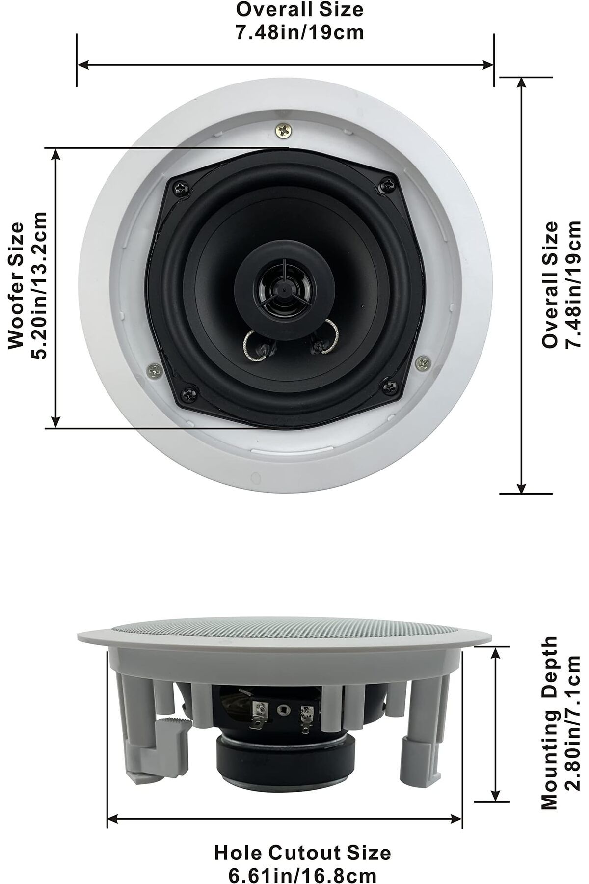 erorex-Wall Switch Speaker White 2