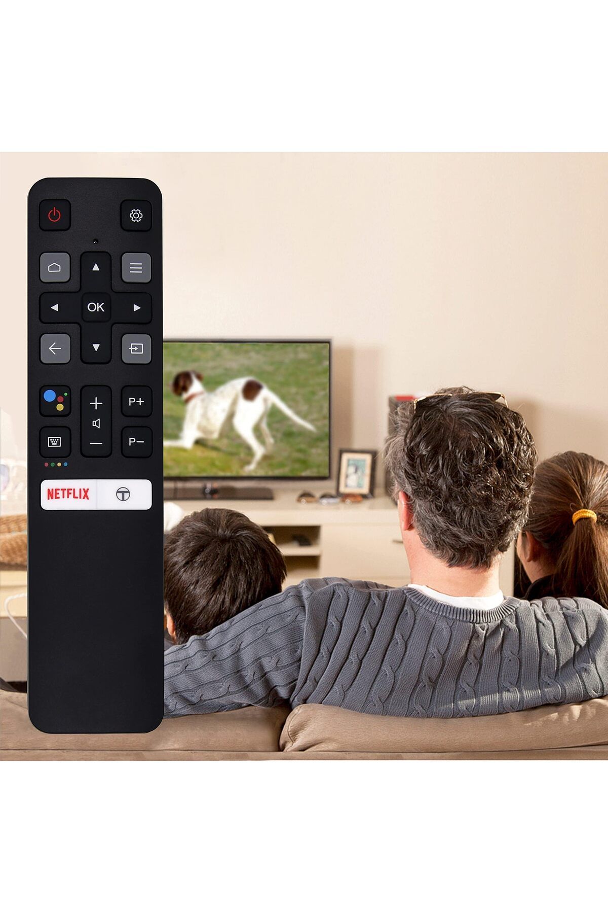 erorex-Sony Rmf Tx520U Remote Control Compatible With Tv Models Bravia Kd 43X80J Kd 43X85J Kd 50X80J Xr 4