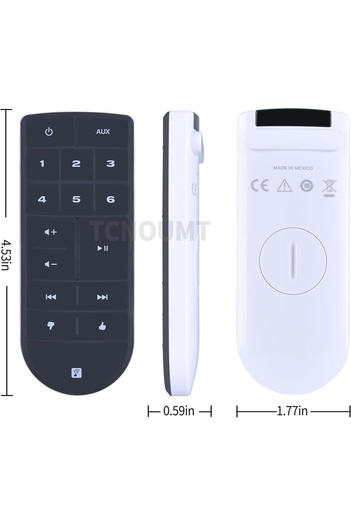 erorex-Rg57B1 Bge Remote Control Replacement Rg57B1 Bge Air Conditioner Replacement Remote Control For 6