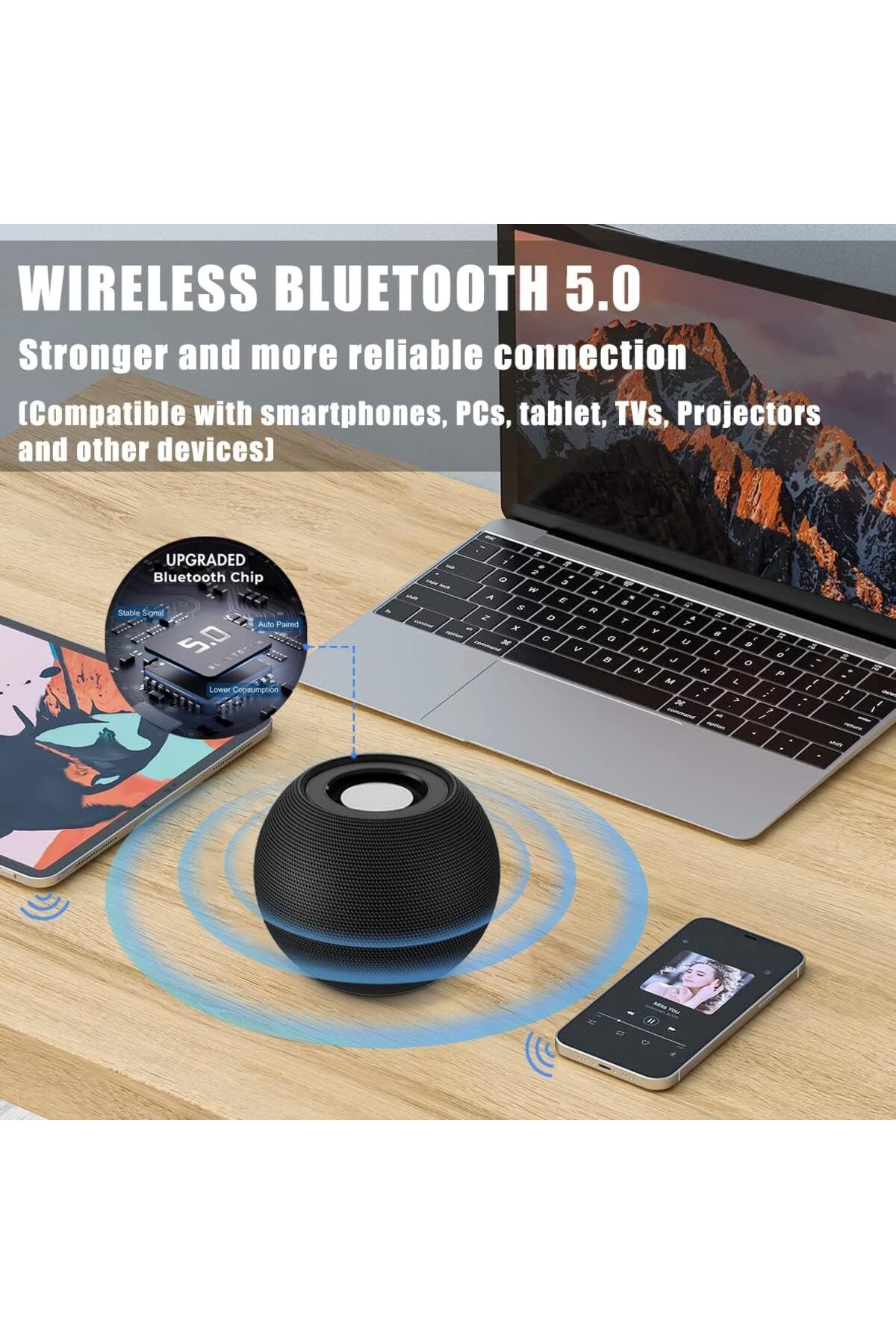 erorex-Light Up Speaker Comes With Wireless Charger Fm Radio Speaker Loud Sound And Unique Modern Shape 6