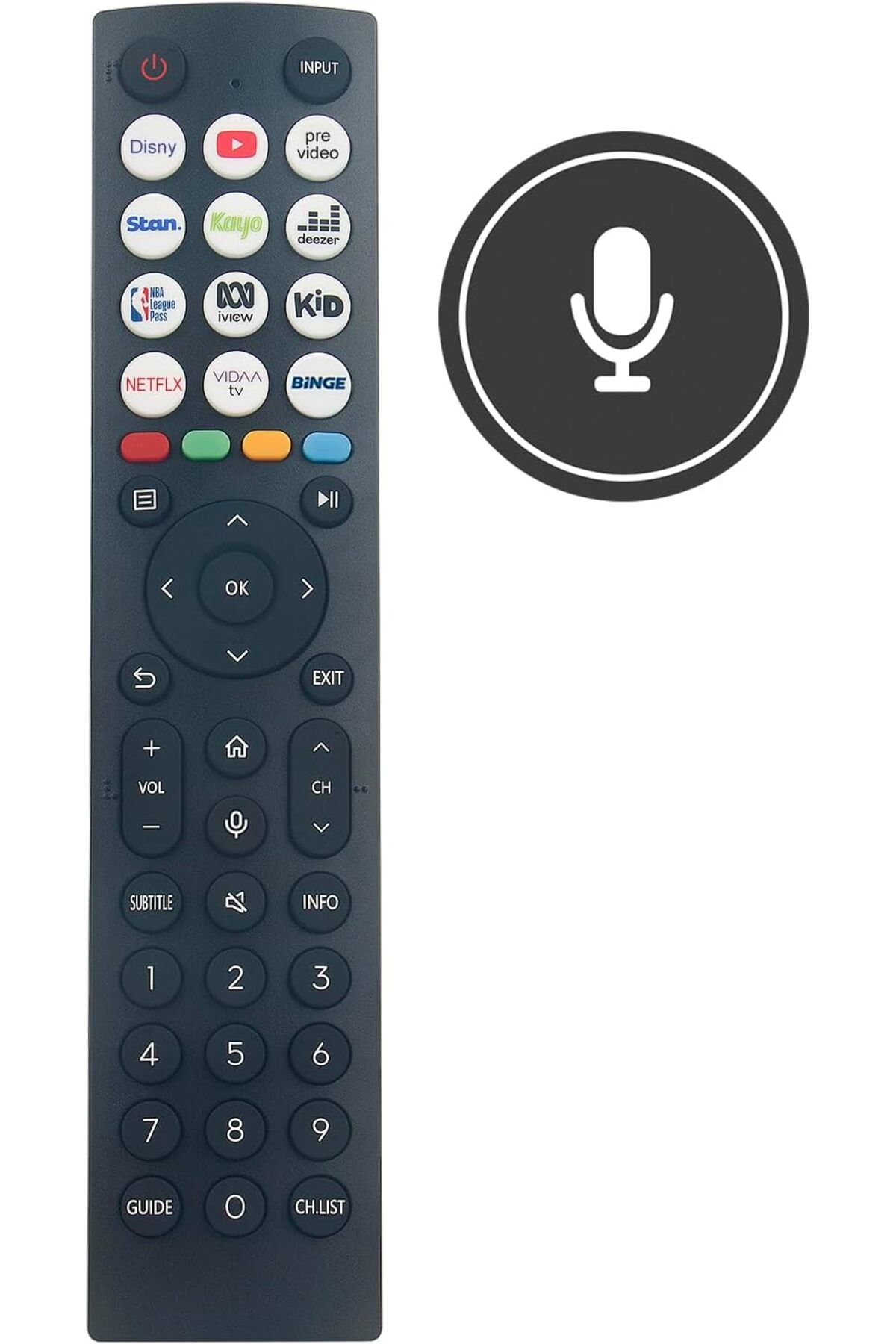 erorex-Rc 762M Replaced Remote Control Fit For Onkyo Home Theater Ht R538 Ht Rc230 Ht S3300 Ht S3400 Tx 2