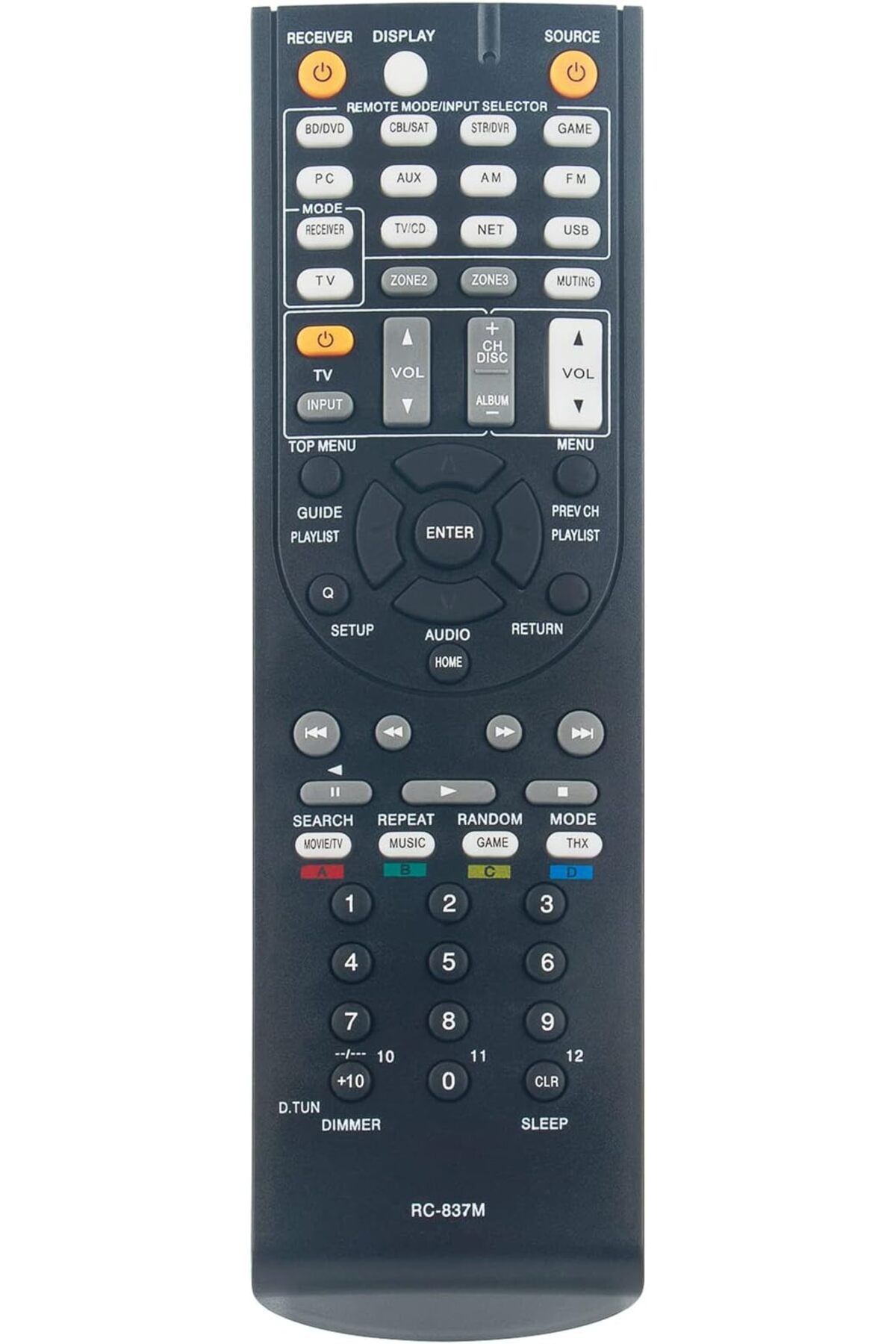 erorex-جهاز تحكم عن بعد بديل Axd7622 مناسب لجهاز استقبال Pioneer AV Sub Axd7624 Vsx 921 Vsx 421 Vsx 321 Vsx 1