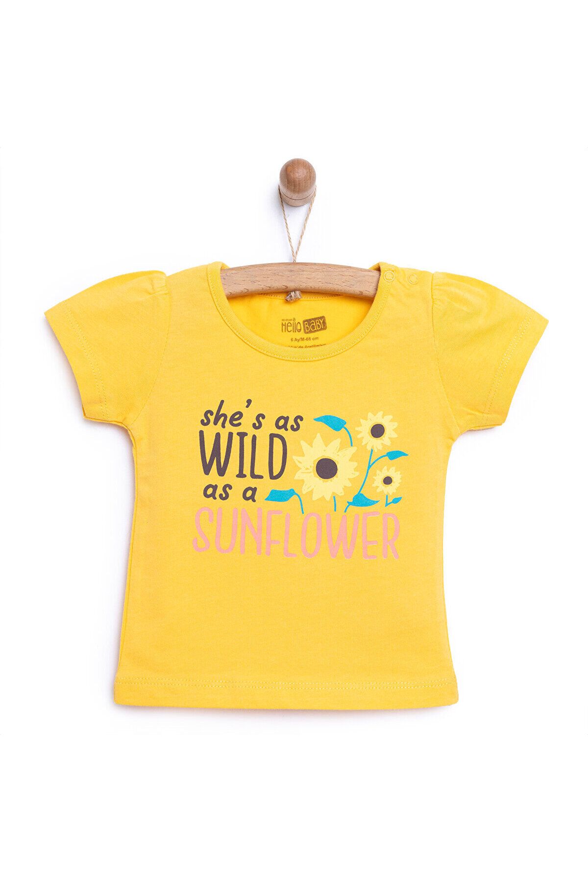HelloBaby Basic Tshirt Baby Girl ebebek Hello Baby