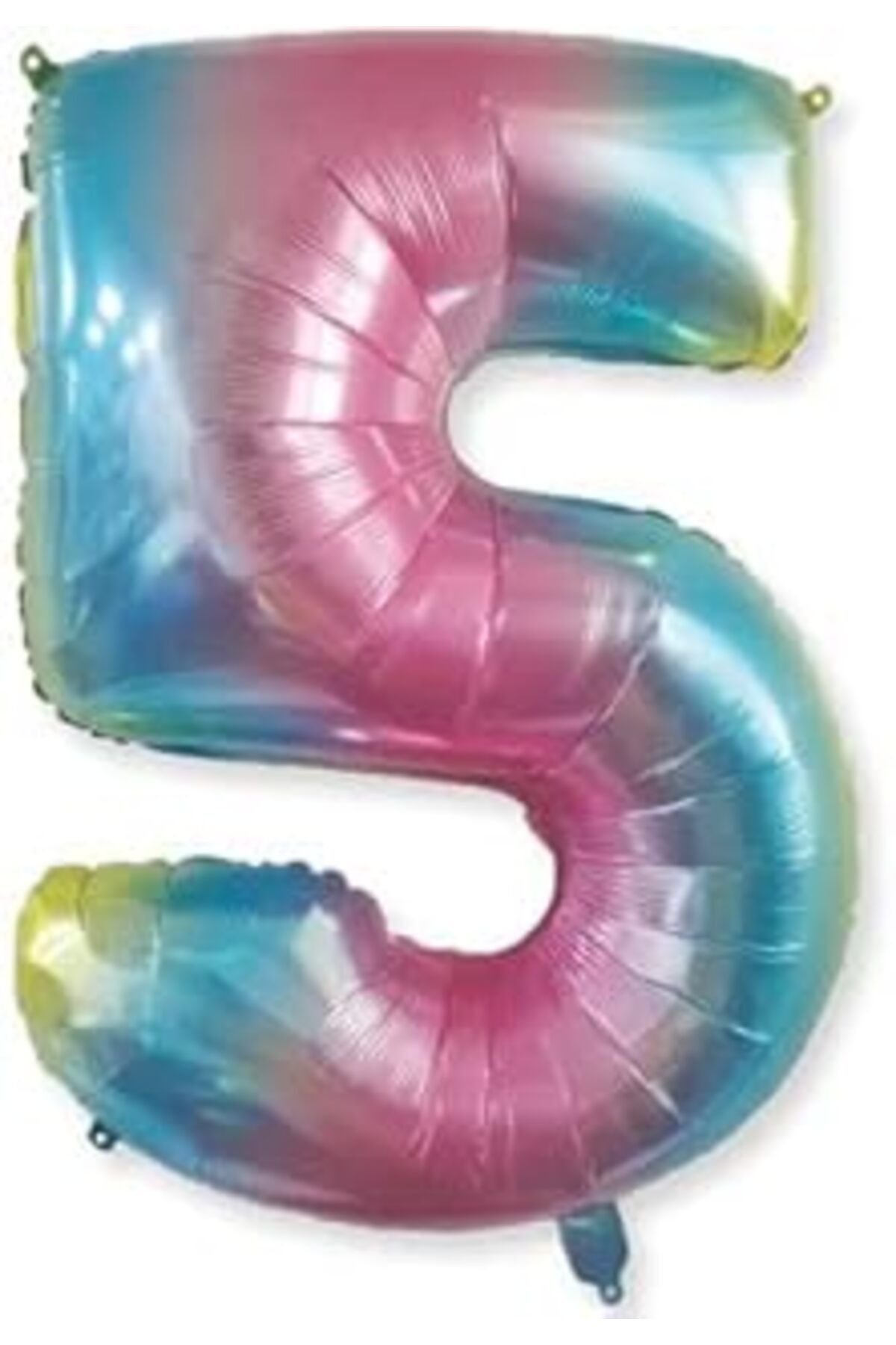 Mu Art Benim Marifetlerim - 5 Rakamı Rengarenk Folyo Balon 40 Inch 90 Cm