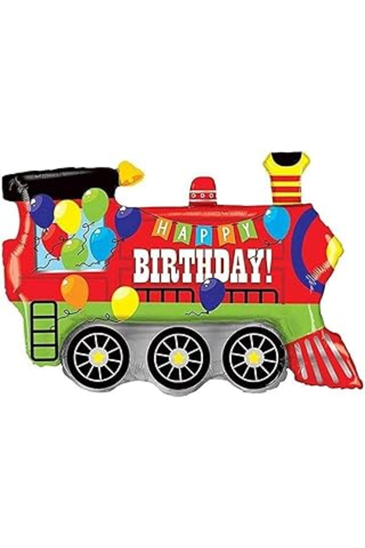 Mu Art Tren Şekilli Folyo Balon 80 Cm