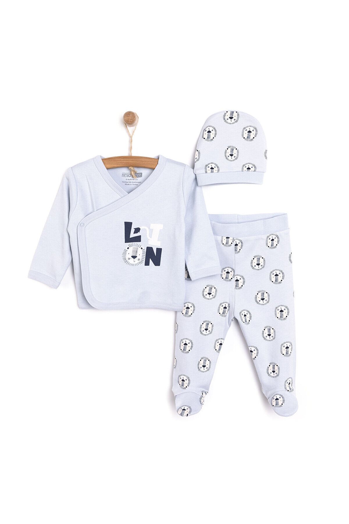 HelloBaby نوزاد بادی-کلاه-چکمه پایین نوزاد پسر ebebek Hello Baby