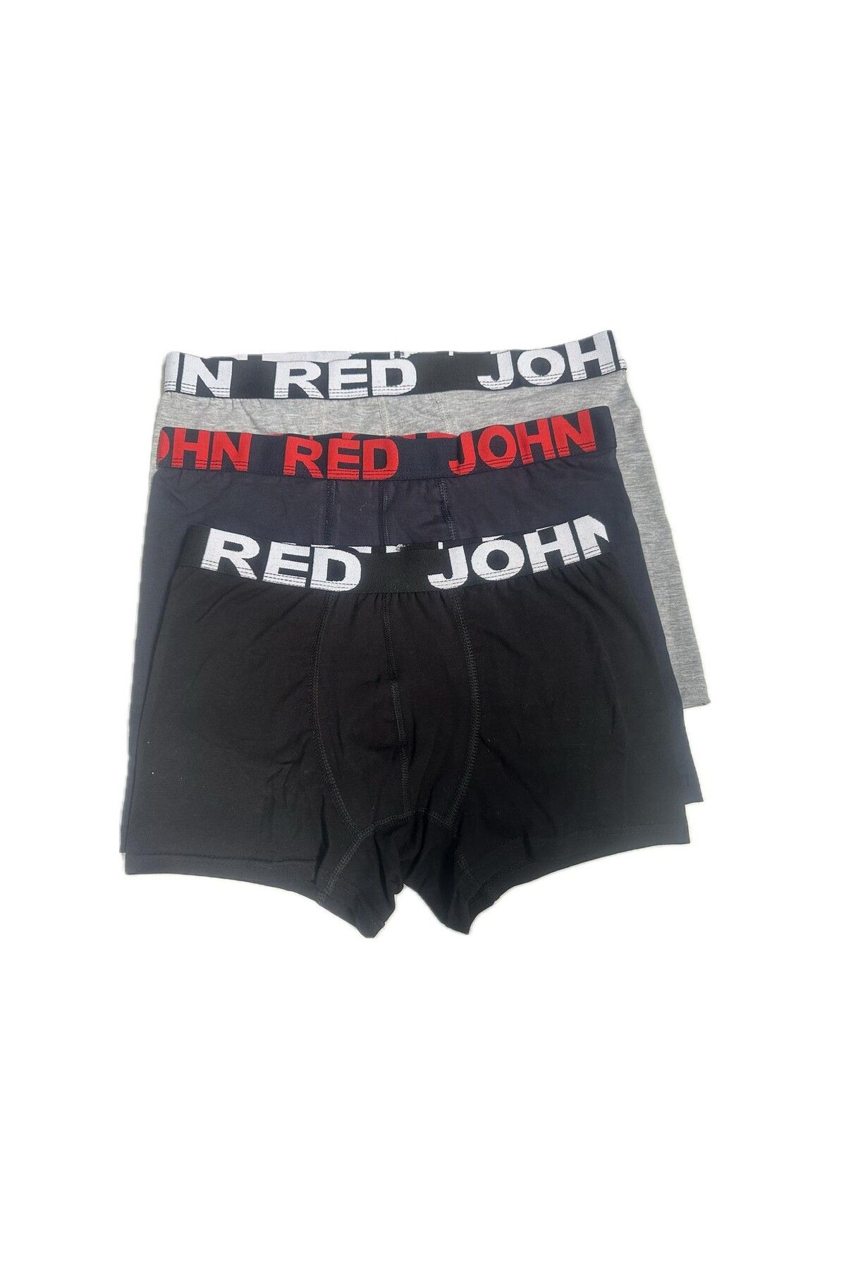 John Red Likralı Penye Boxer