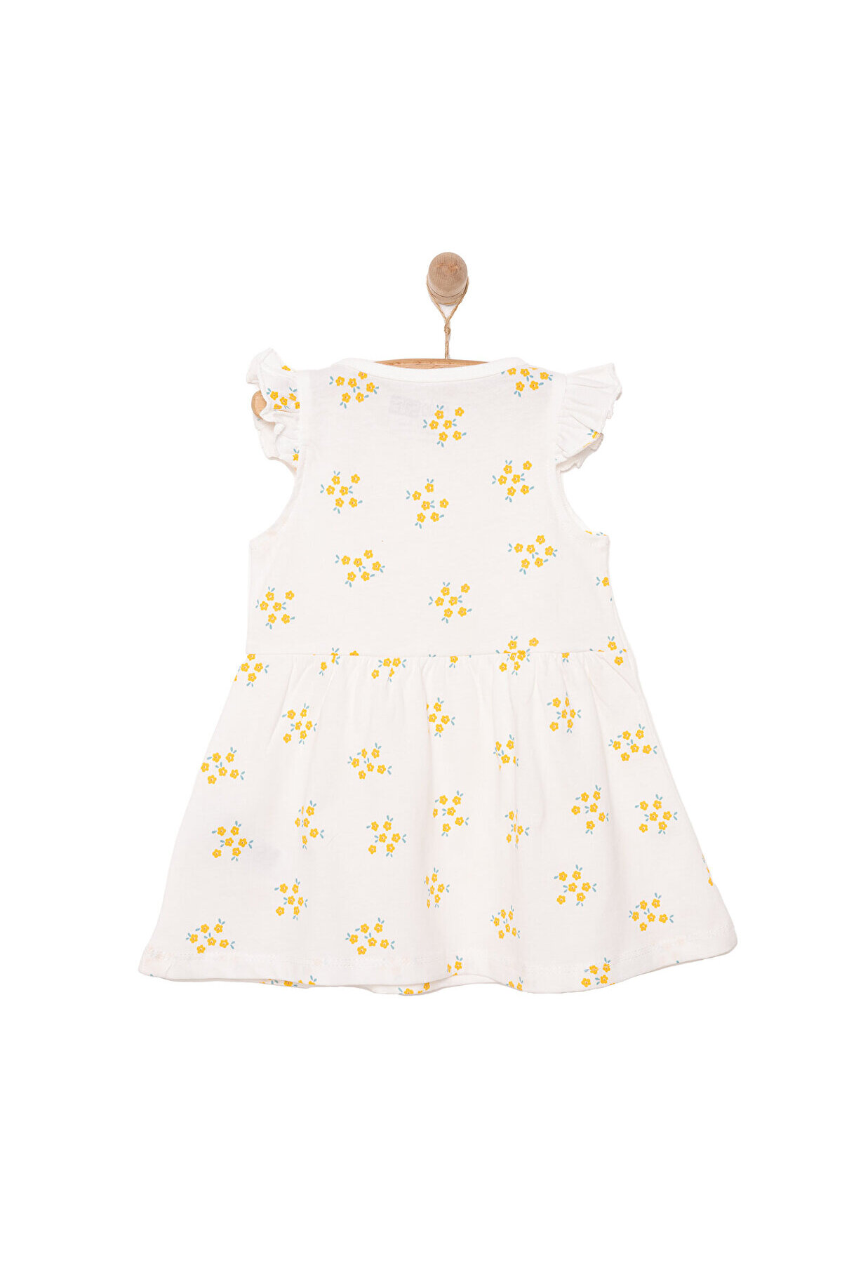 ebebek Hello Baby HelloBaby Basic Kız Çiçek Desenli Elbise Kız Bebek fotoğrafı 2 (önizleme)