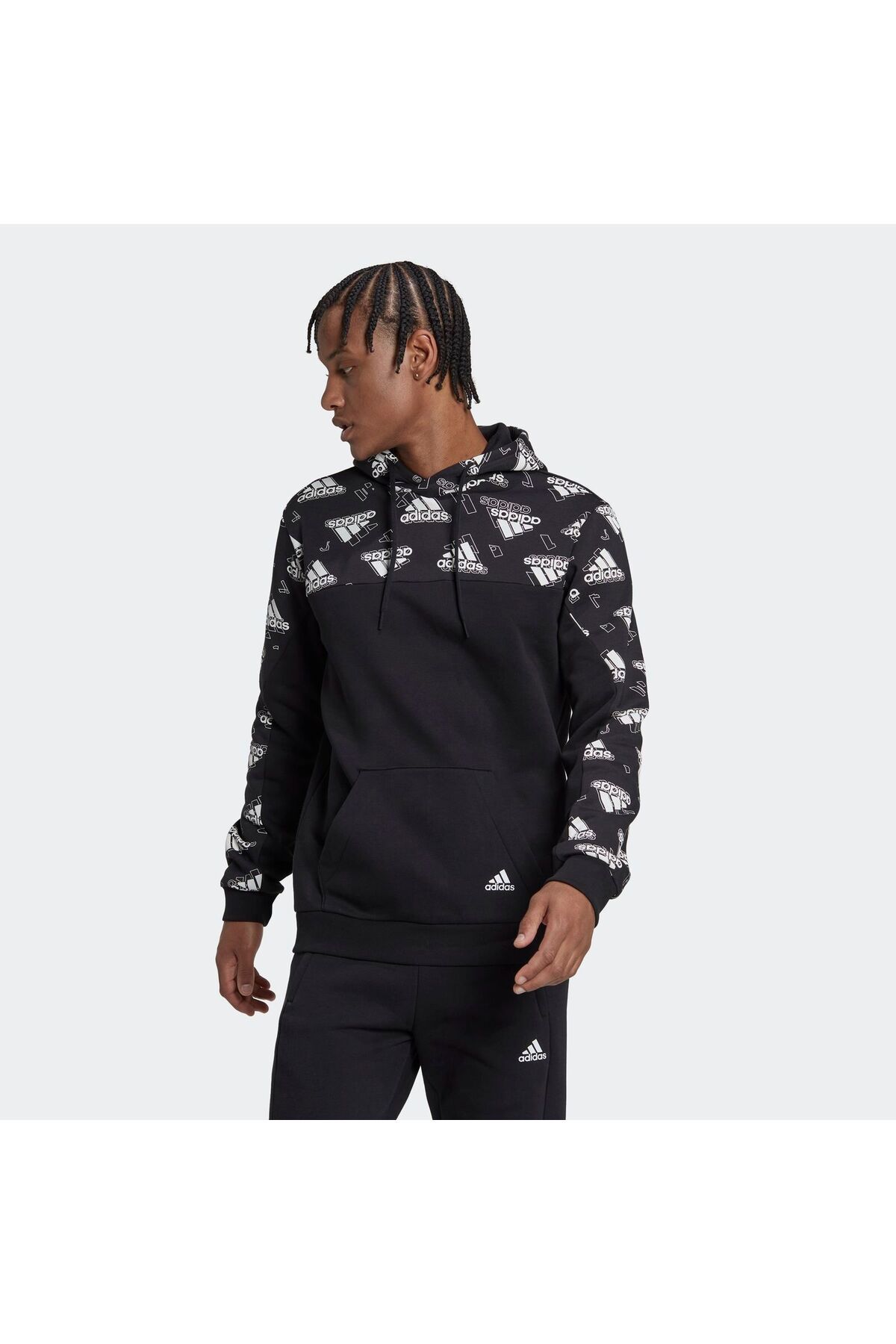 adidas-Hanorac ADIDAS pentru barbati M FL GFX HOODIE - HN9055 2