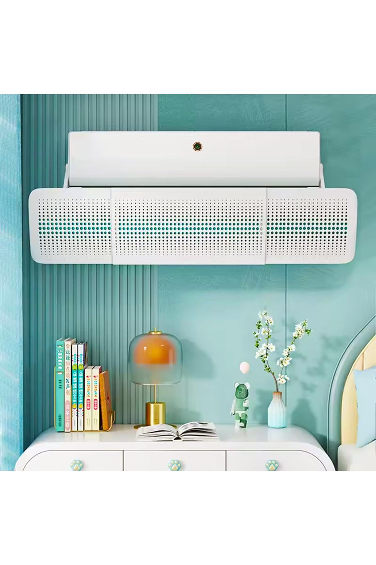 erorex-Air Conditioner Deflector Ac Reflector，Split Ac Adjustable Flow Deflector Preventing Ac From 2
