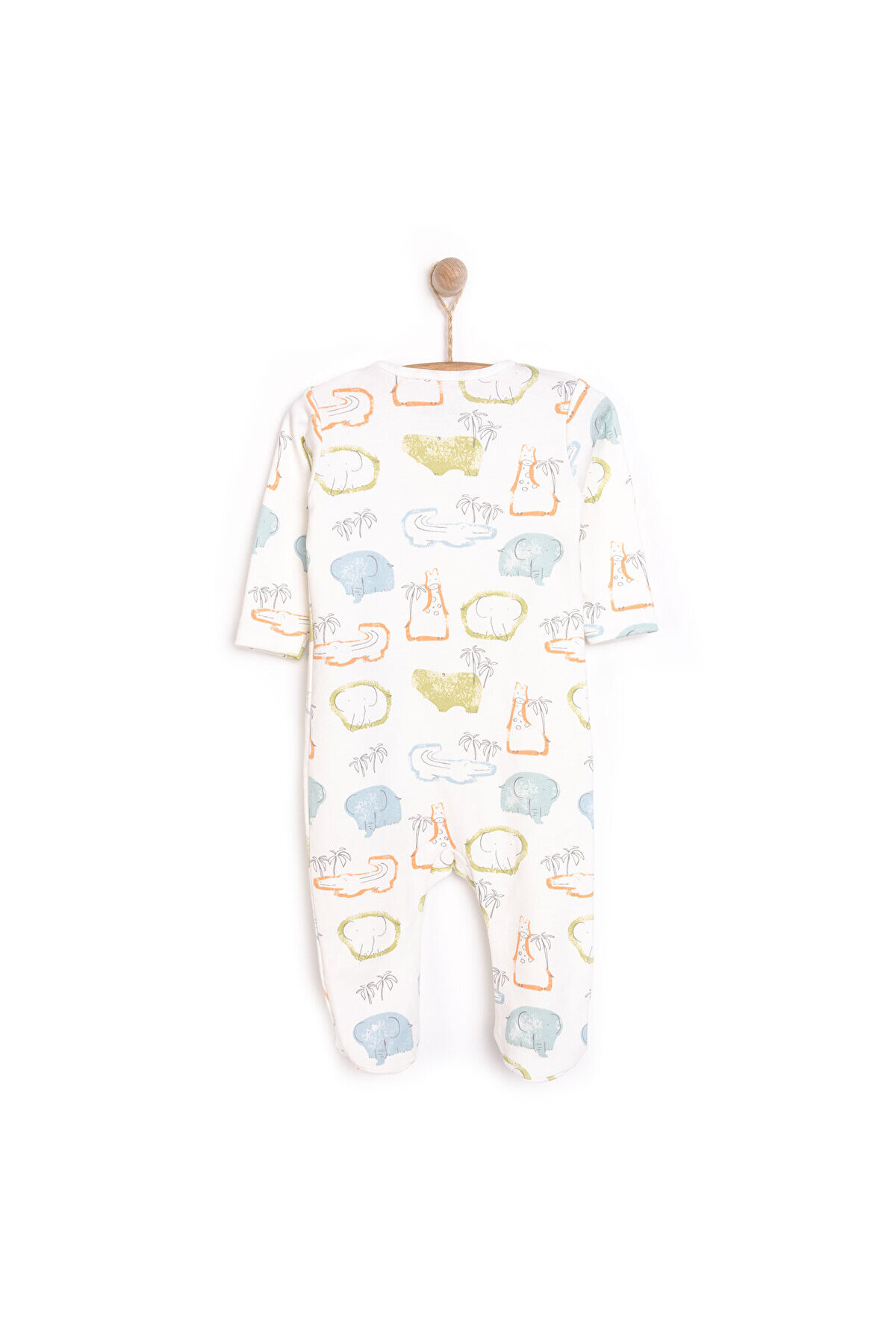 ebebek Hello Baby HelloBaby Yenidoğan Erkek  Patikli Tulum Erkek Bebek fotoğrafı 2 (önizleme)