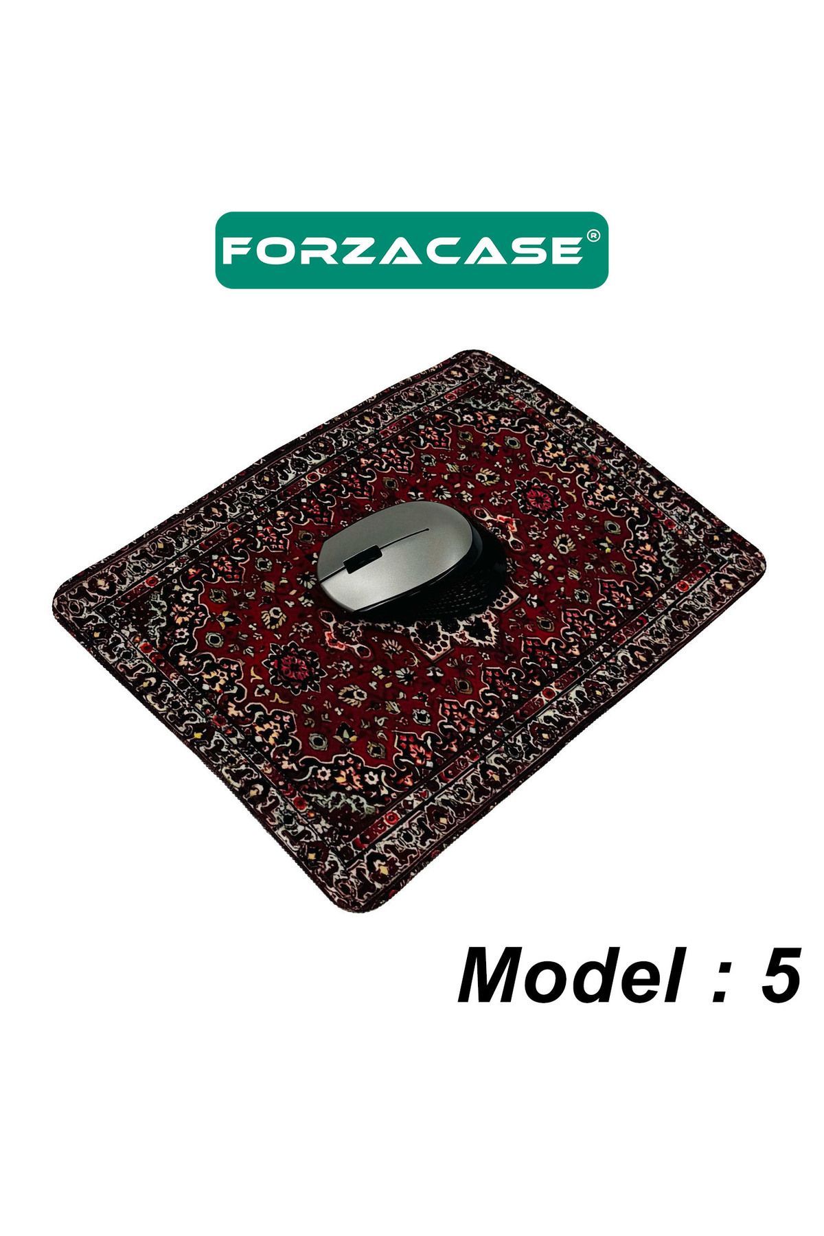 Forzacase-Carpet Patterned Non-Slip Silicone Based Mat Mouse Pad 30X25Cm Model 5 - Fc998 2