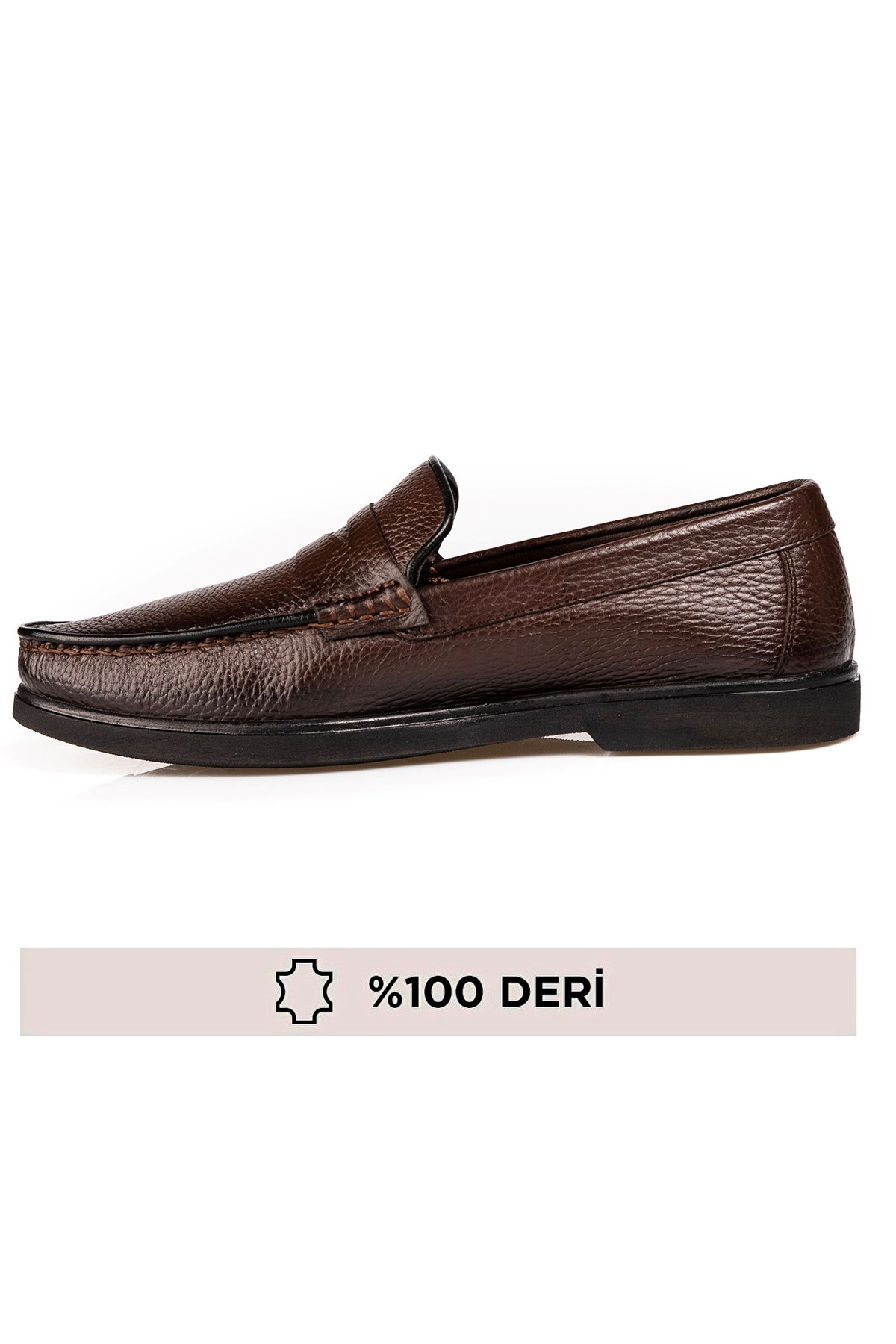 maximoda Hakiki Deri, Tam Anatomik, Poli Tabanlı, İç Dış Deri Erkek Ayakkabı görsel 5